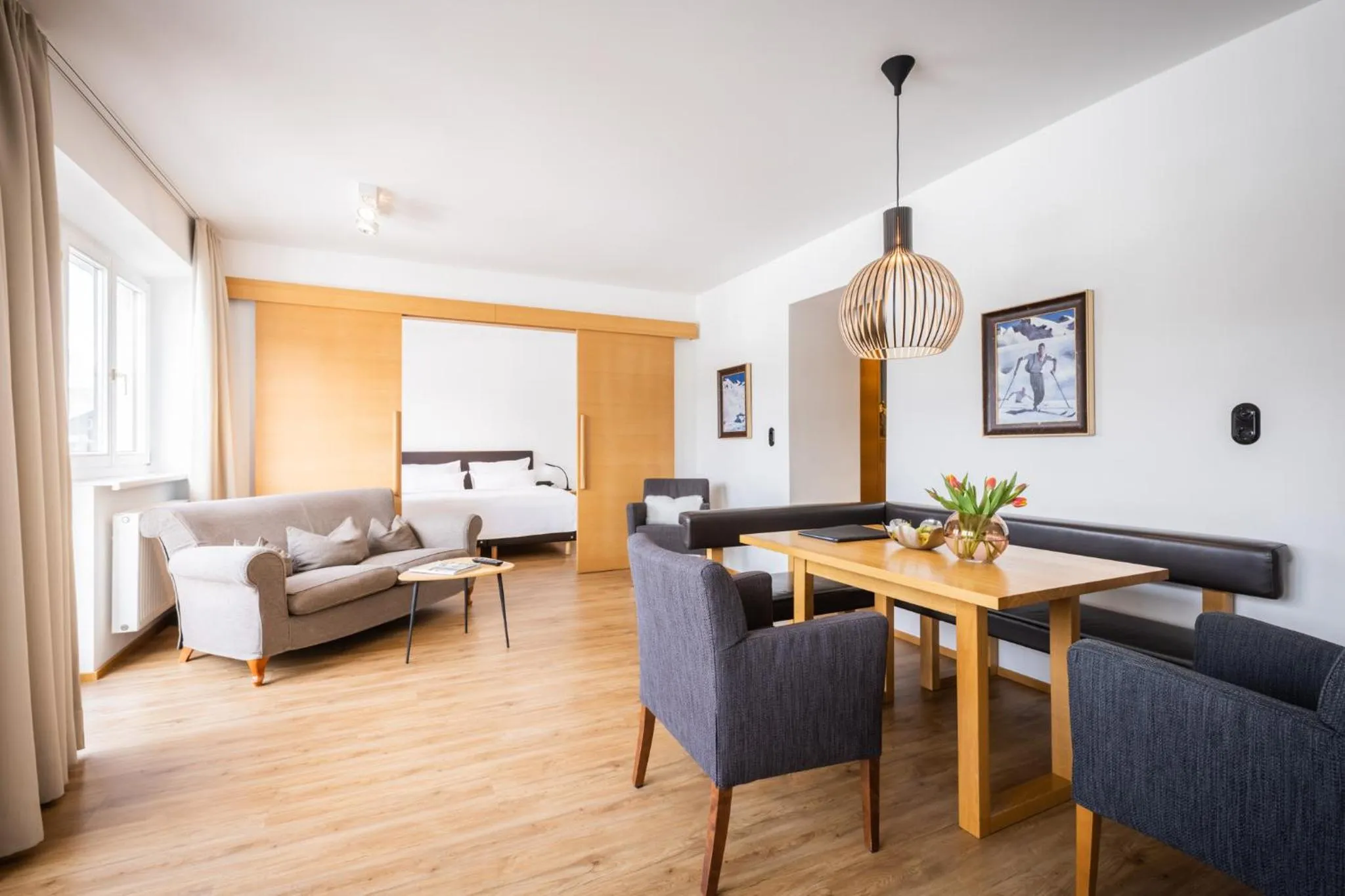 Photo of the whole room, Bed in Hotel Berghof