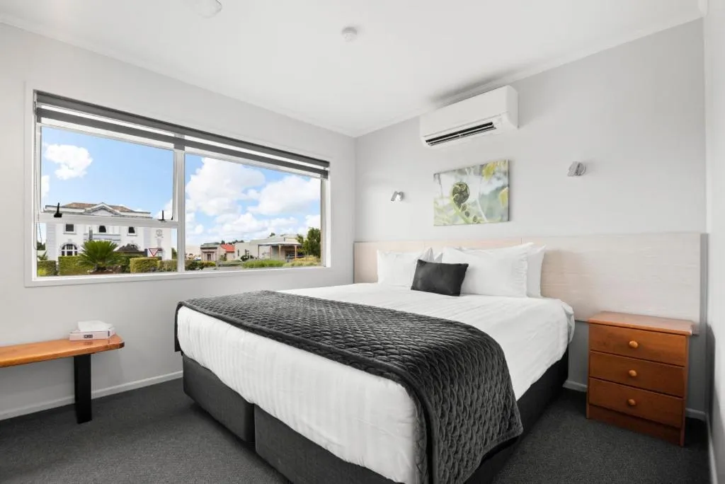 Bedroom, Bed in Te Aroha Motel