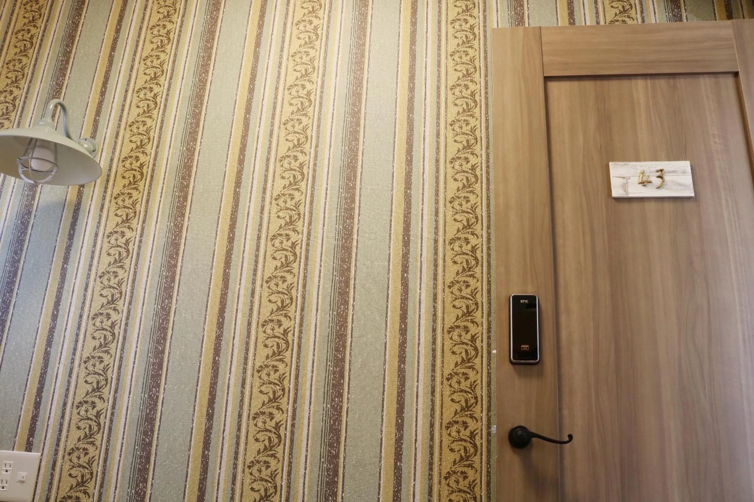 Decorative detail in Trip &amp; Sleep Hostel