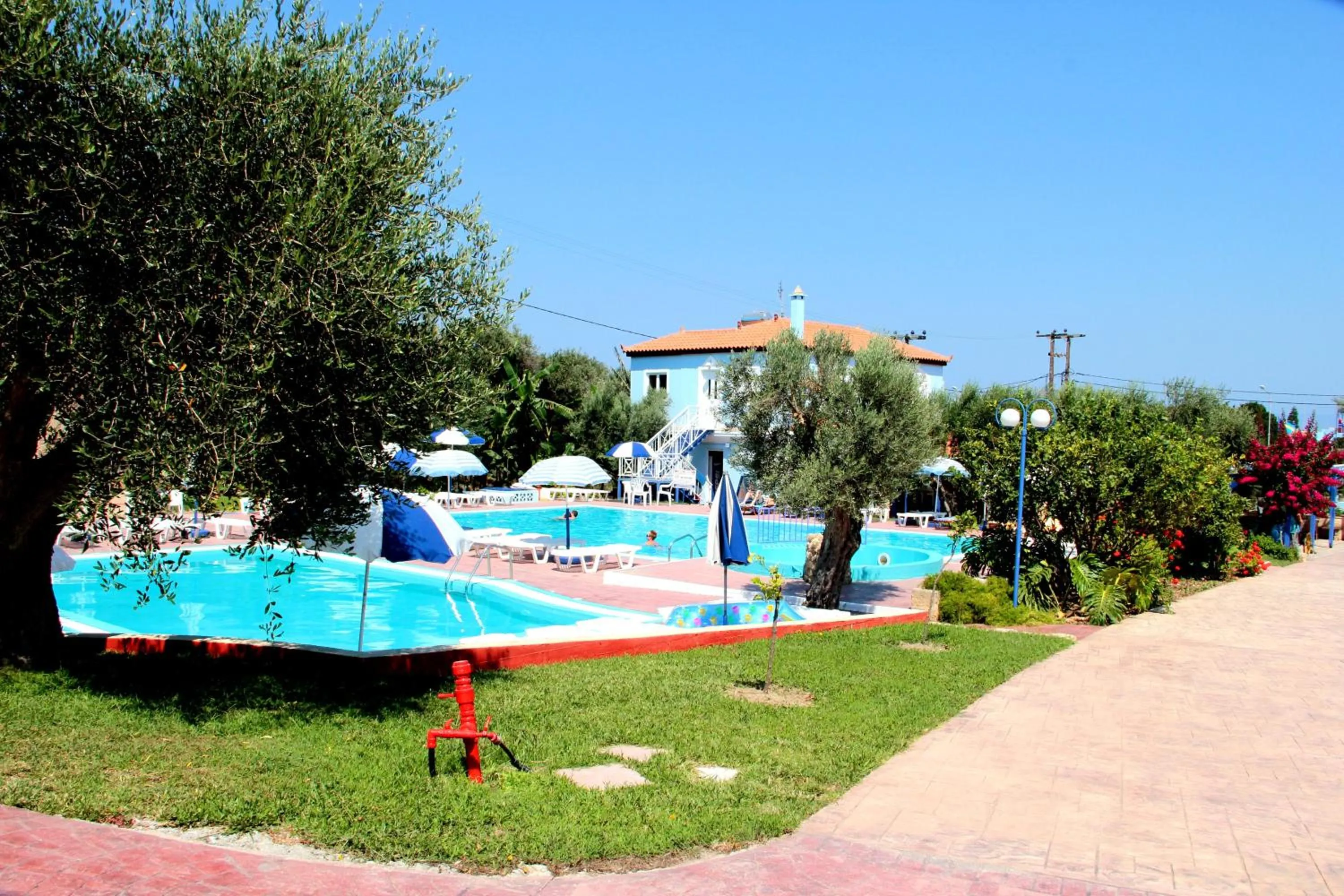 Swimming pool in Filoxenia Apartments & Studios