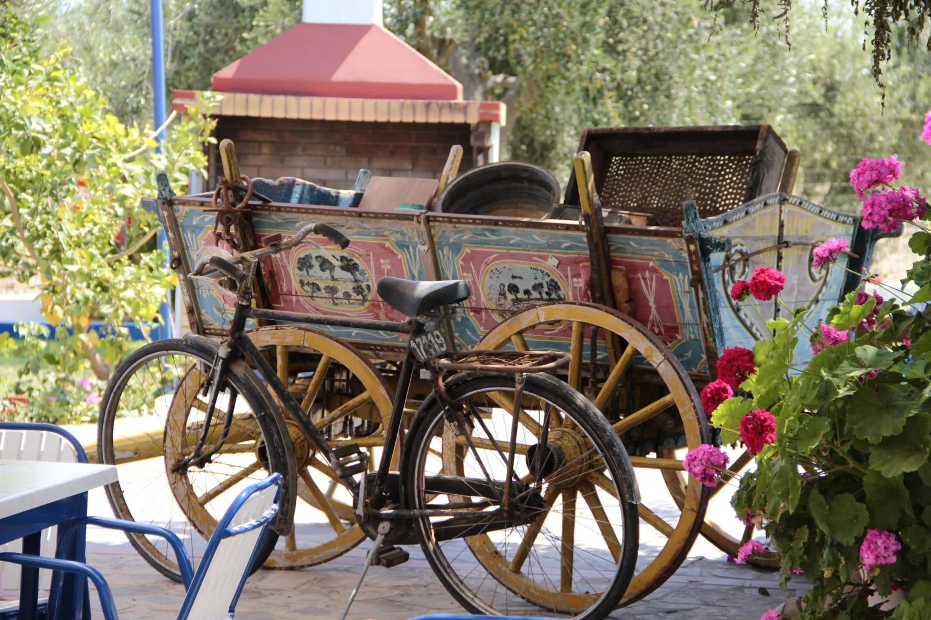 Decorative detail in Filoxenia Apartments & Studios
