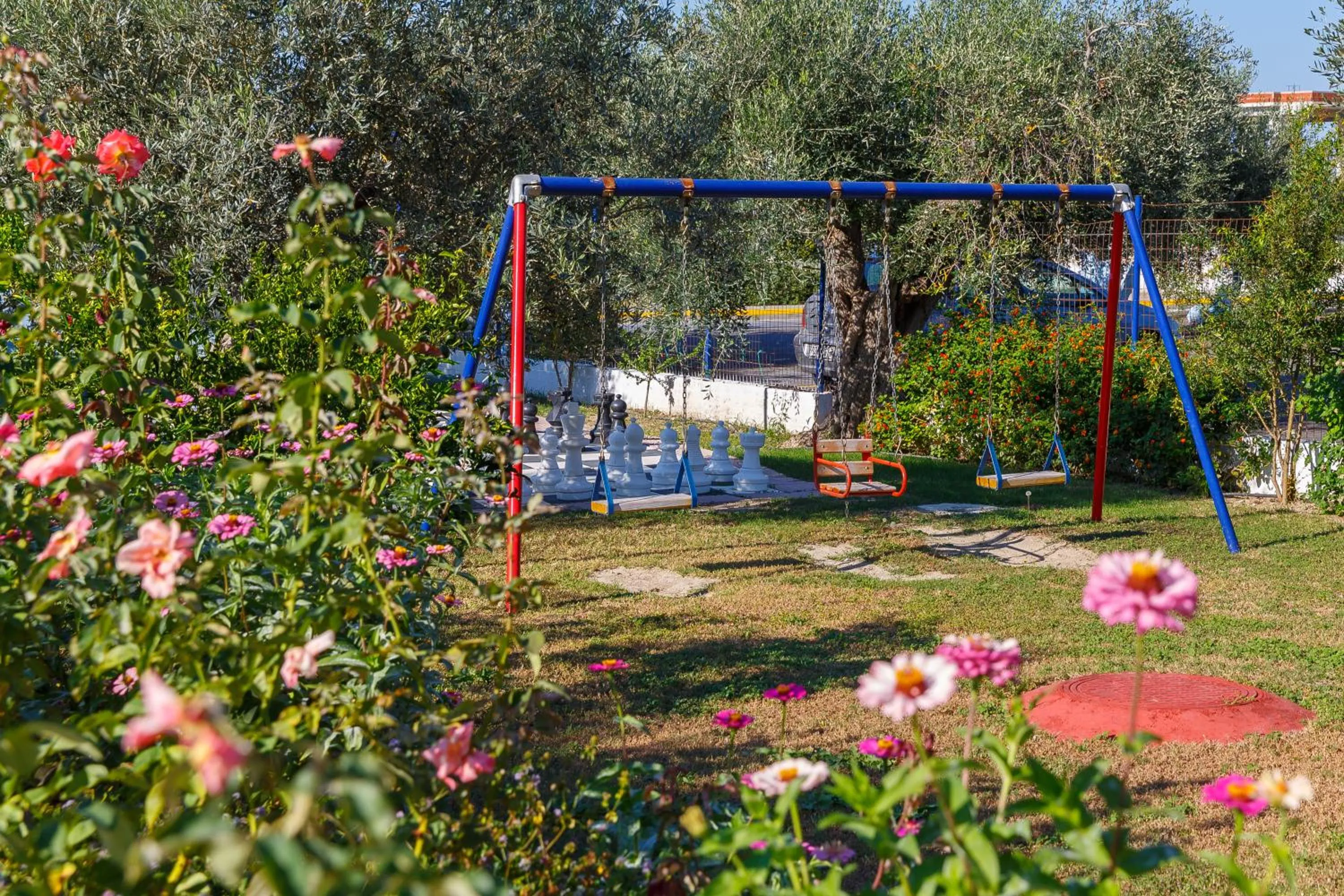 Garden in Filoxenia Apartments & Studios