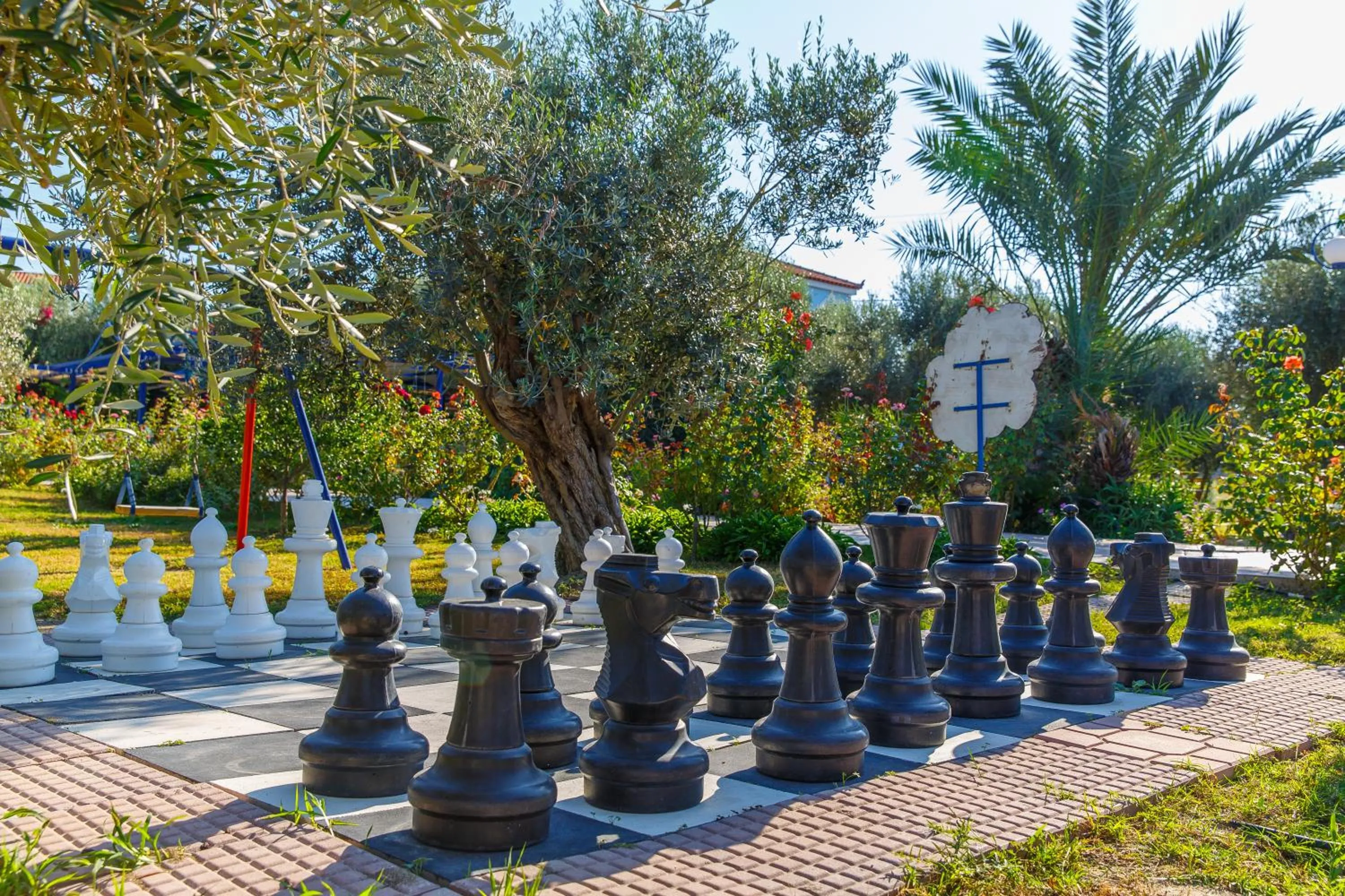 Garden in Filoxenia Apartments & Studios