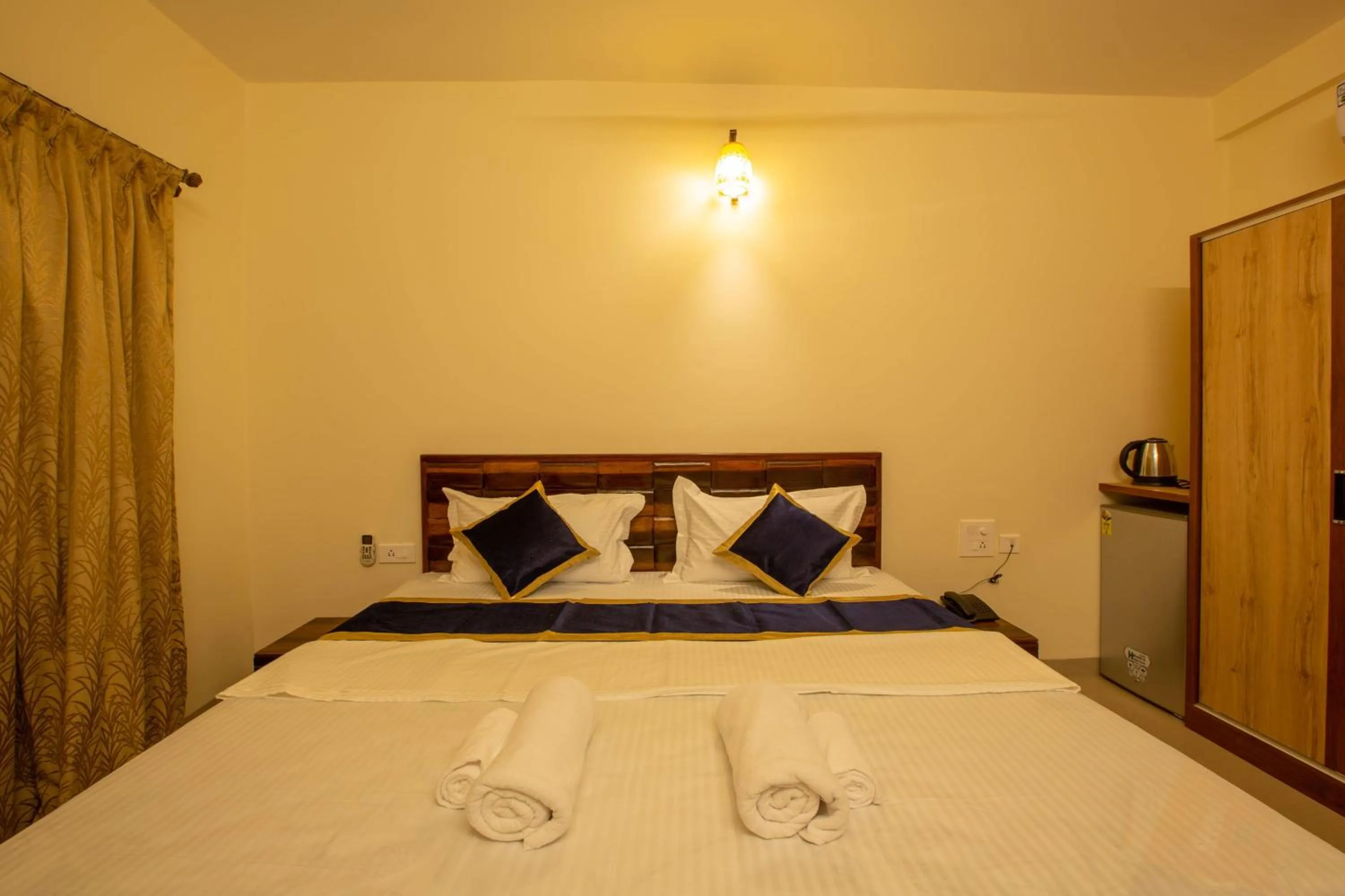 Bed in Tridiva Morjim 150 Meters to Morjim Beach