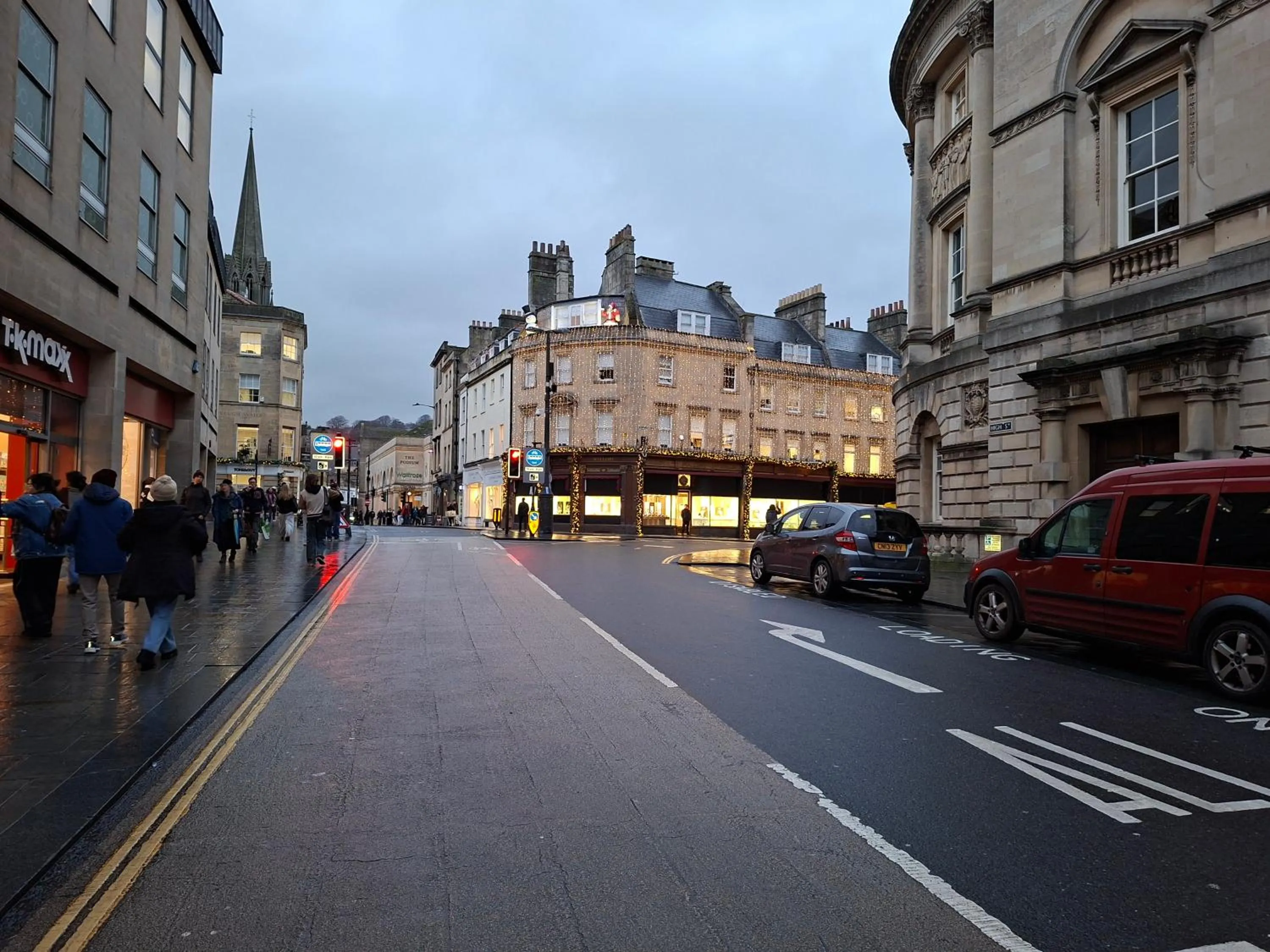 Shopping Area in Brocks