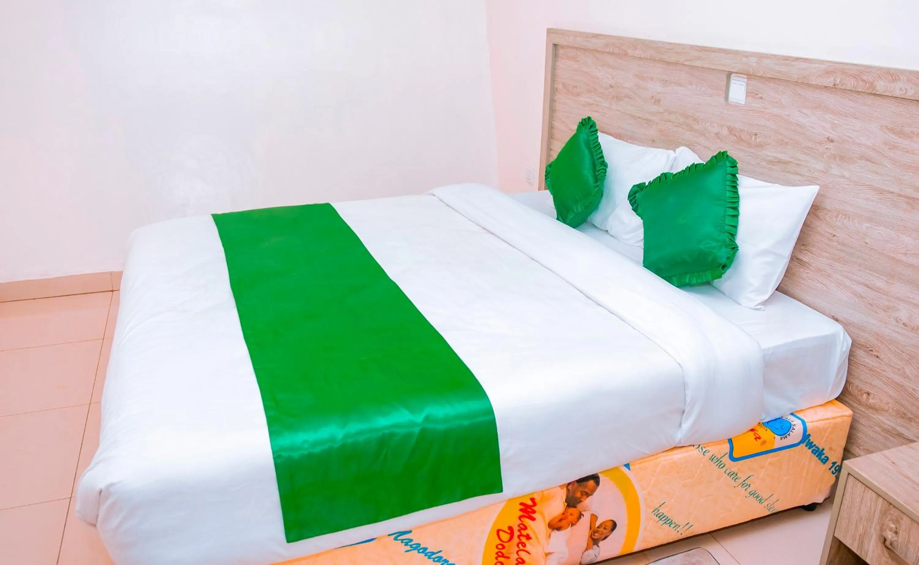 Bed in B.Maurice Guest House