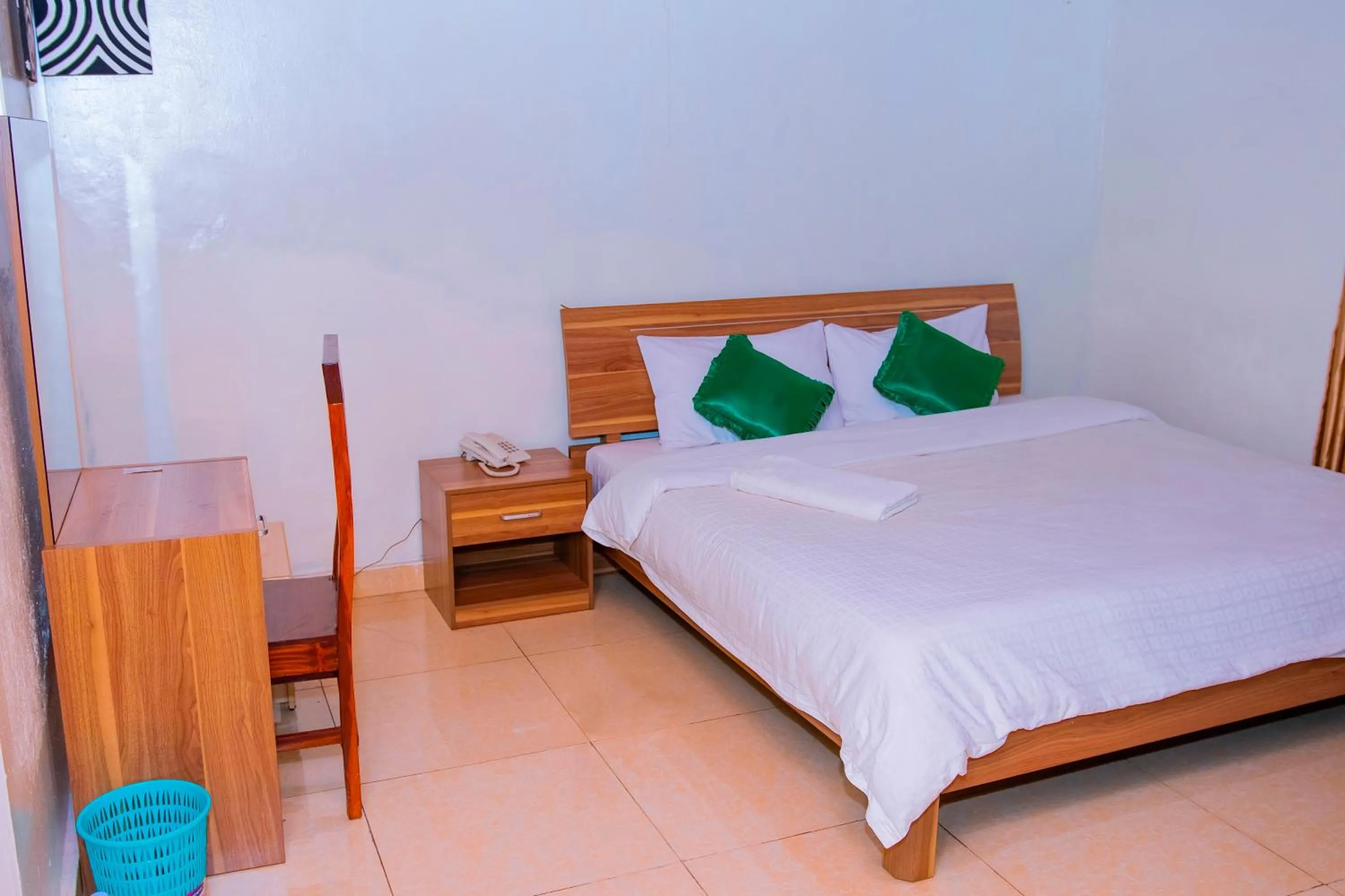 Bed in B.Maurice Guest House