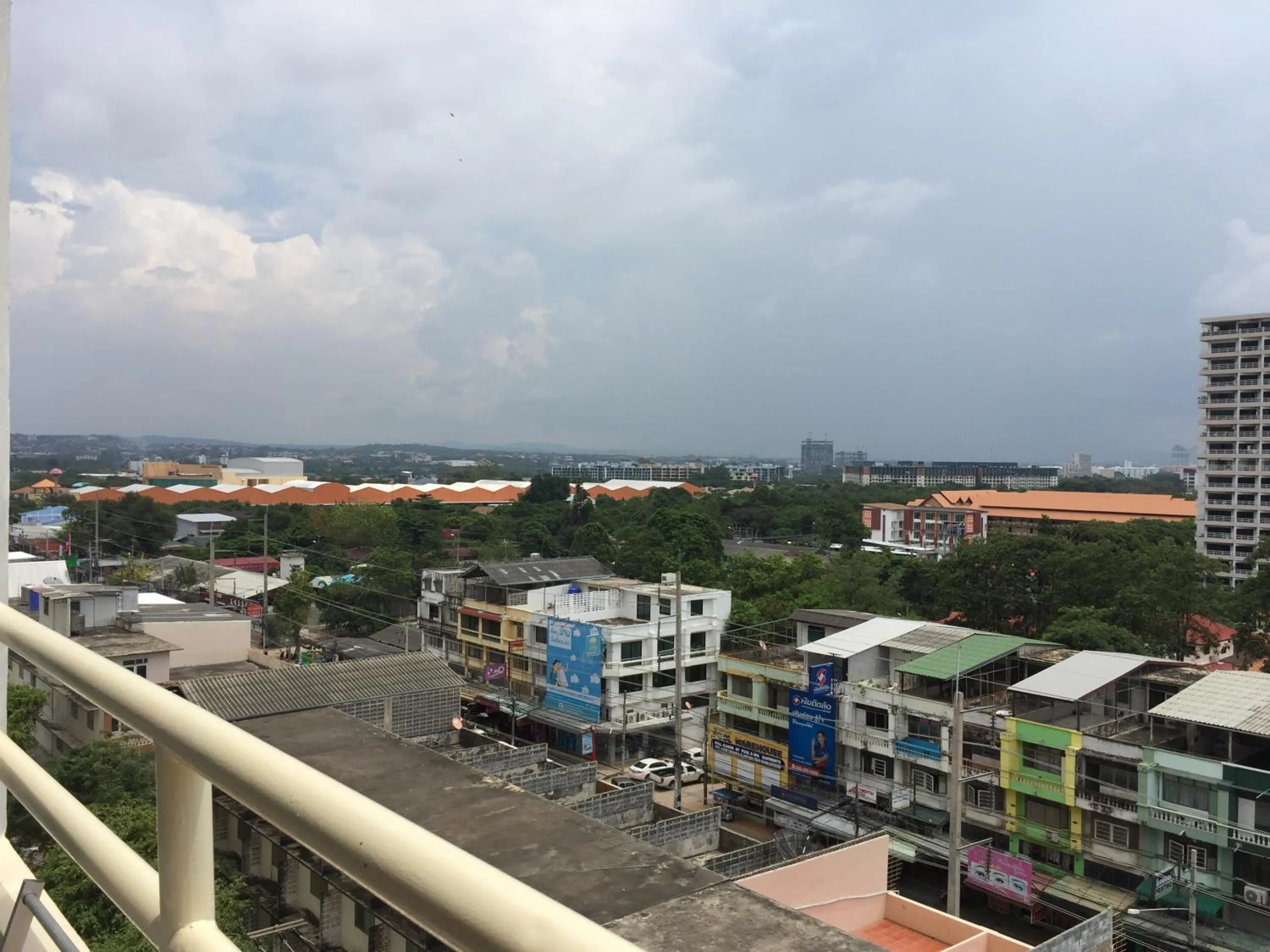 Balcony/Terrace in B&B view talay 1 jomtien pattaya