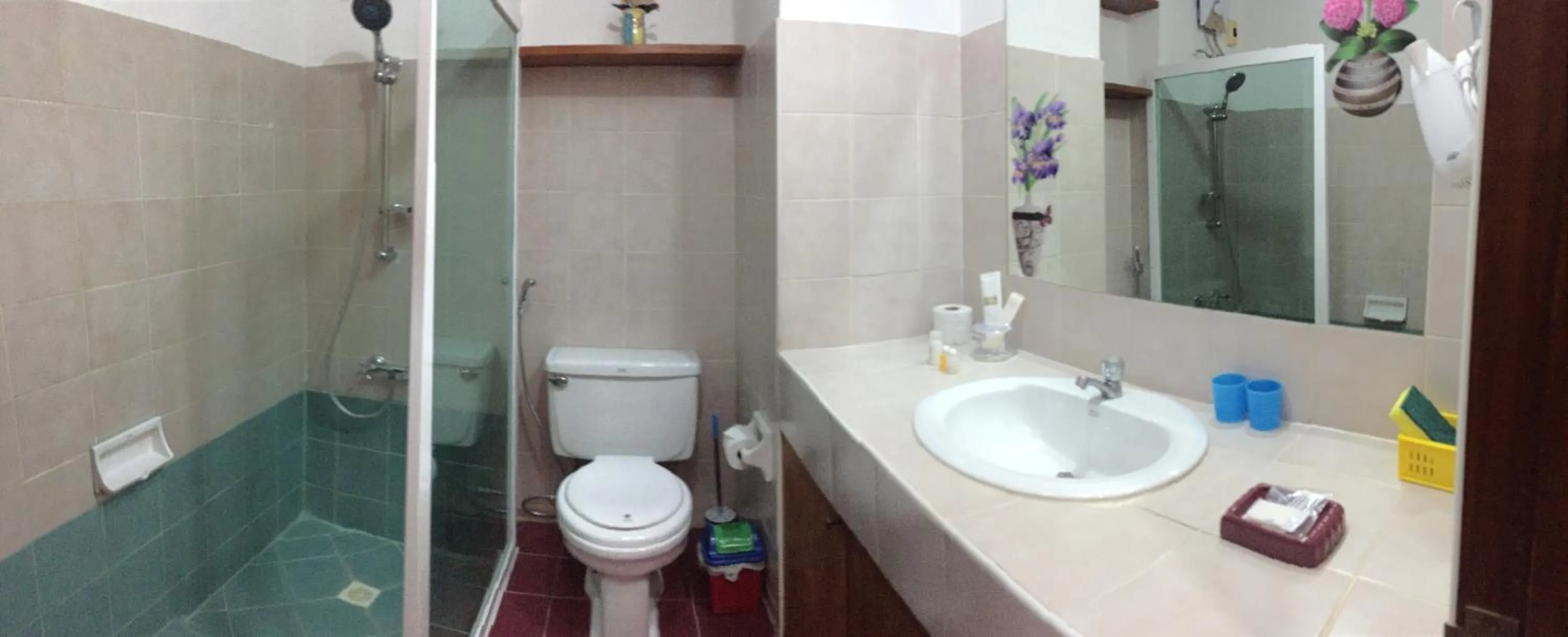 Bathroom in B&B view talay 1 jomtien pattaya