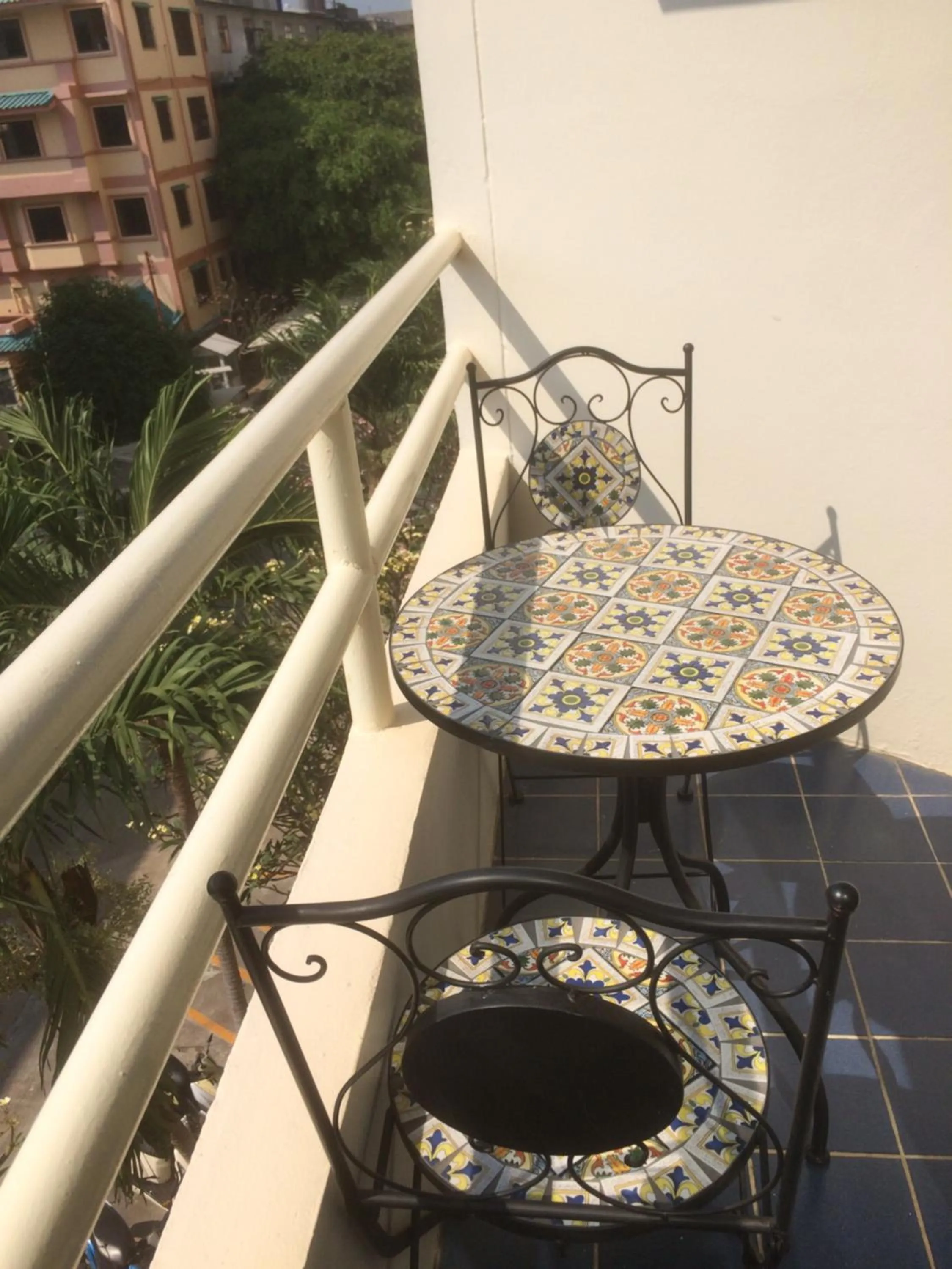 Balcony/Terrace in B&B view talay 1 jomtien pattaya