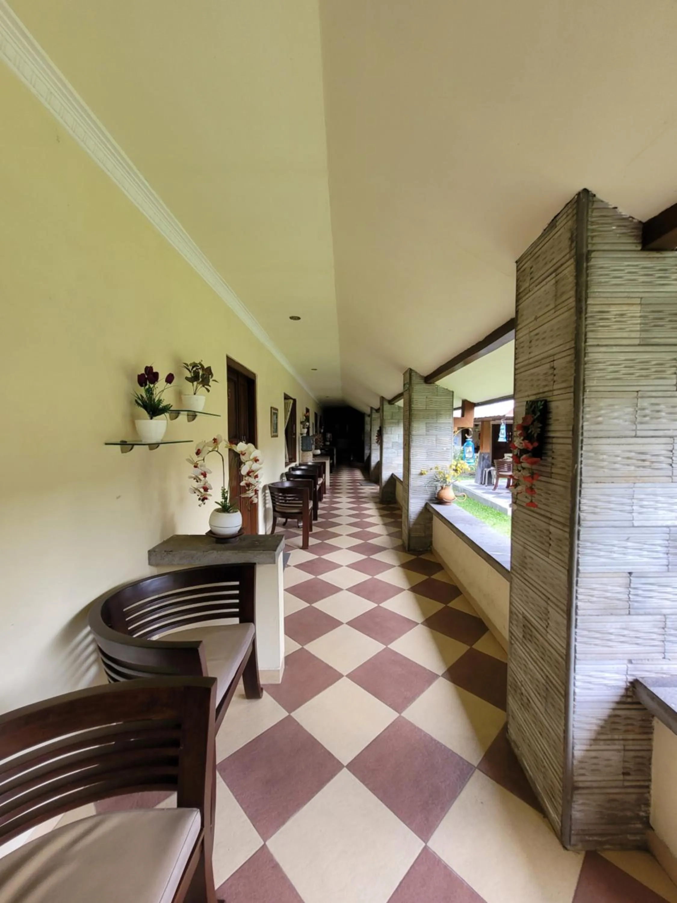 Decorative detail in Ndalem Katong Guest House Ponorogo