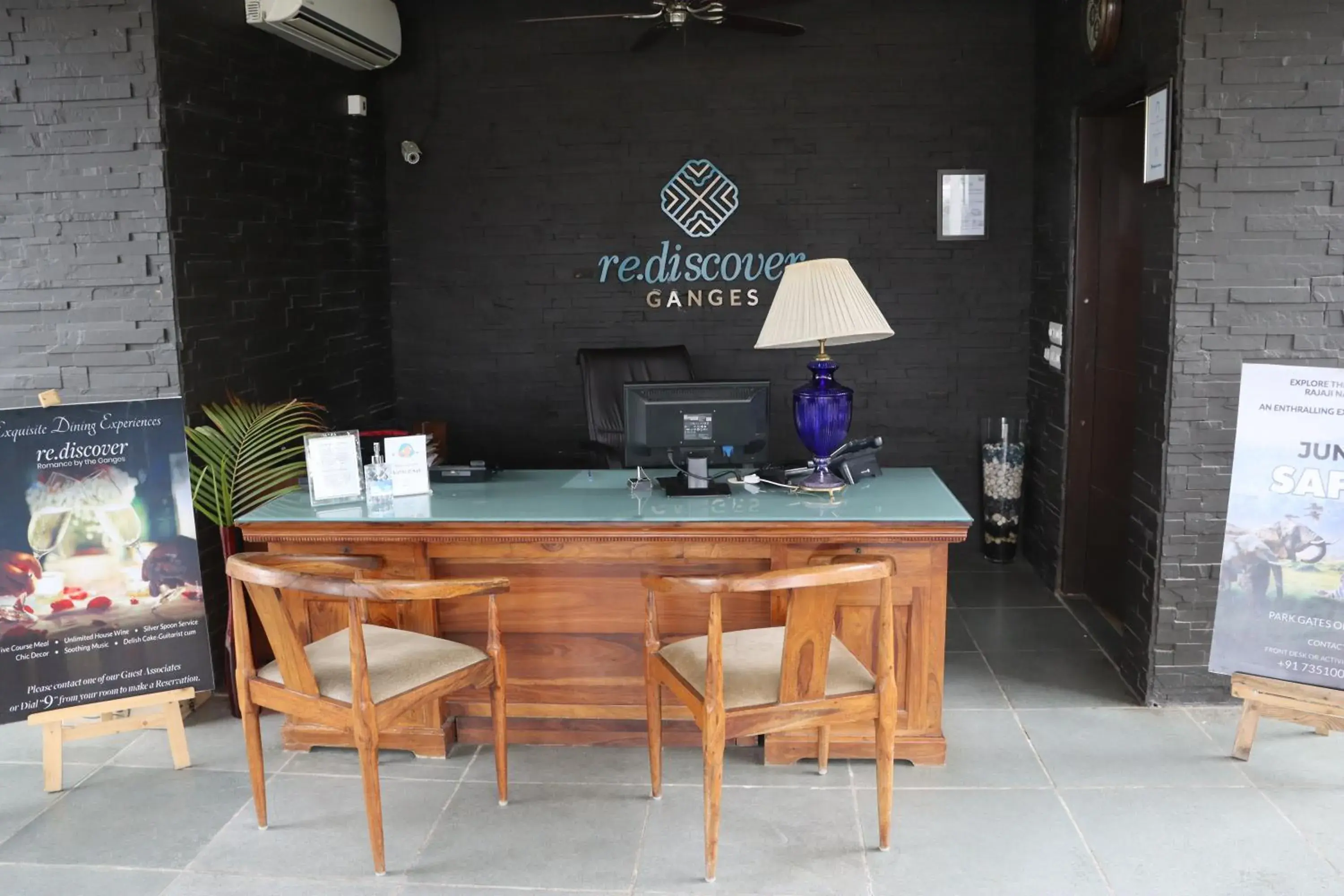 Lobby or reception in Amatra By The Ganges Lobby or reception in Amatra By The Ganges