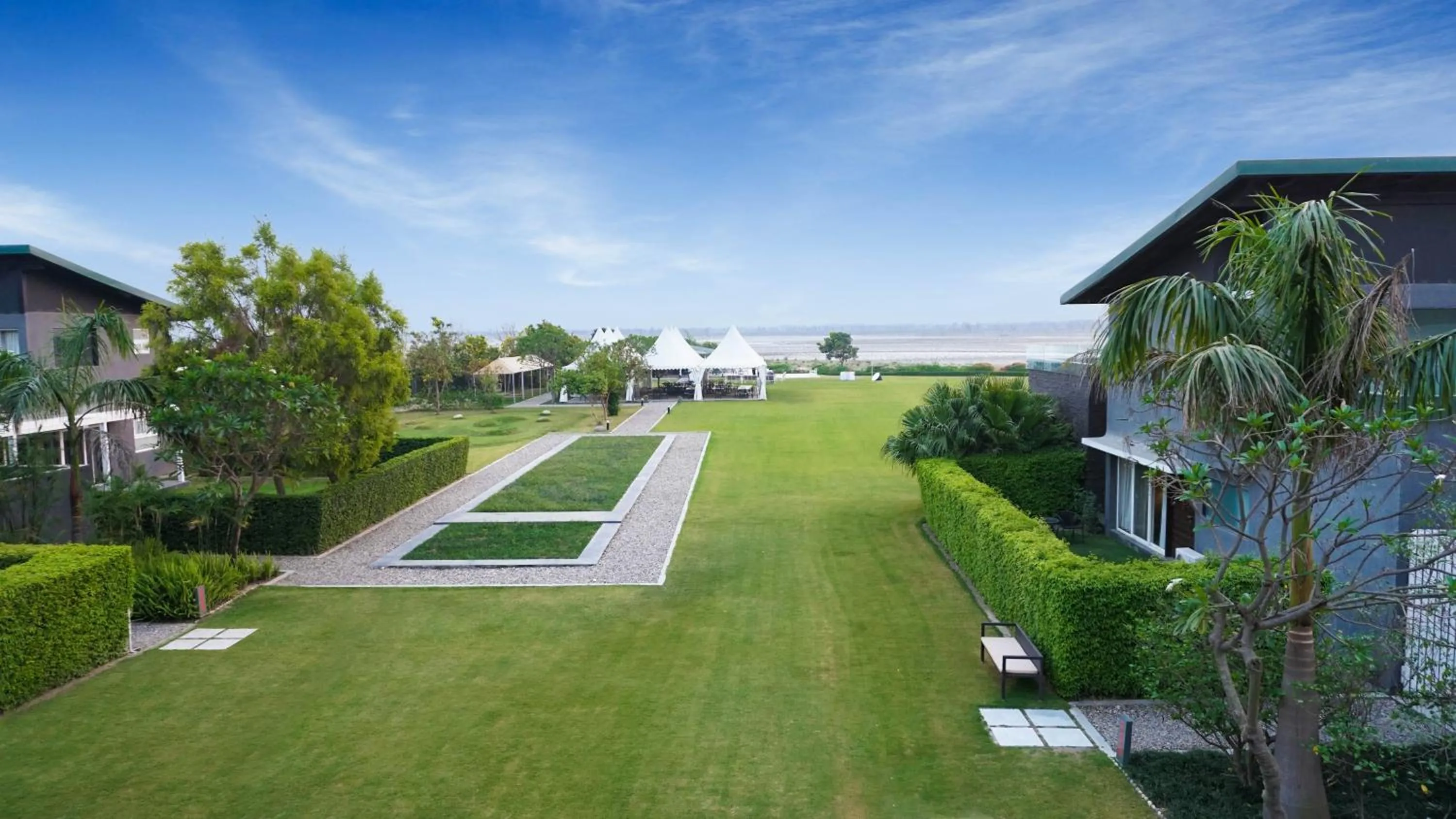 Garden in Amatra By The Ganges