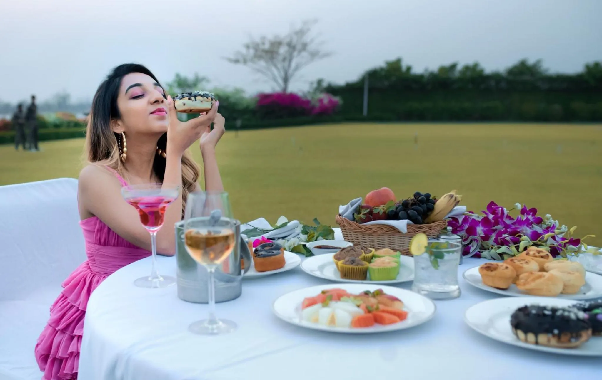 Garden in Amatra By The Ganges