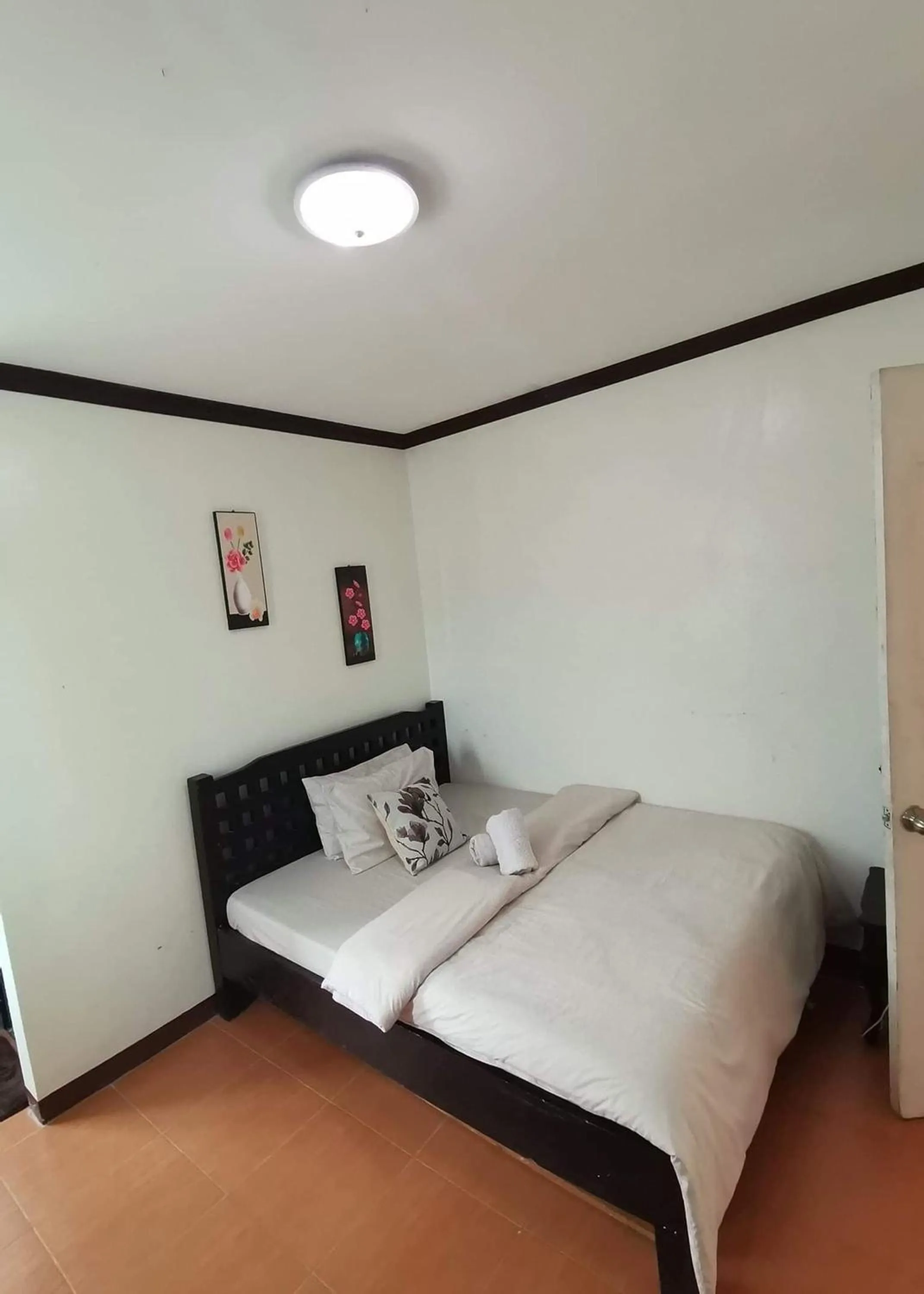 Bed in Rachel's Bed and Breakfast Near Tagaytay