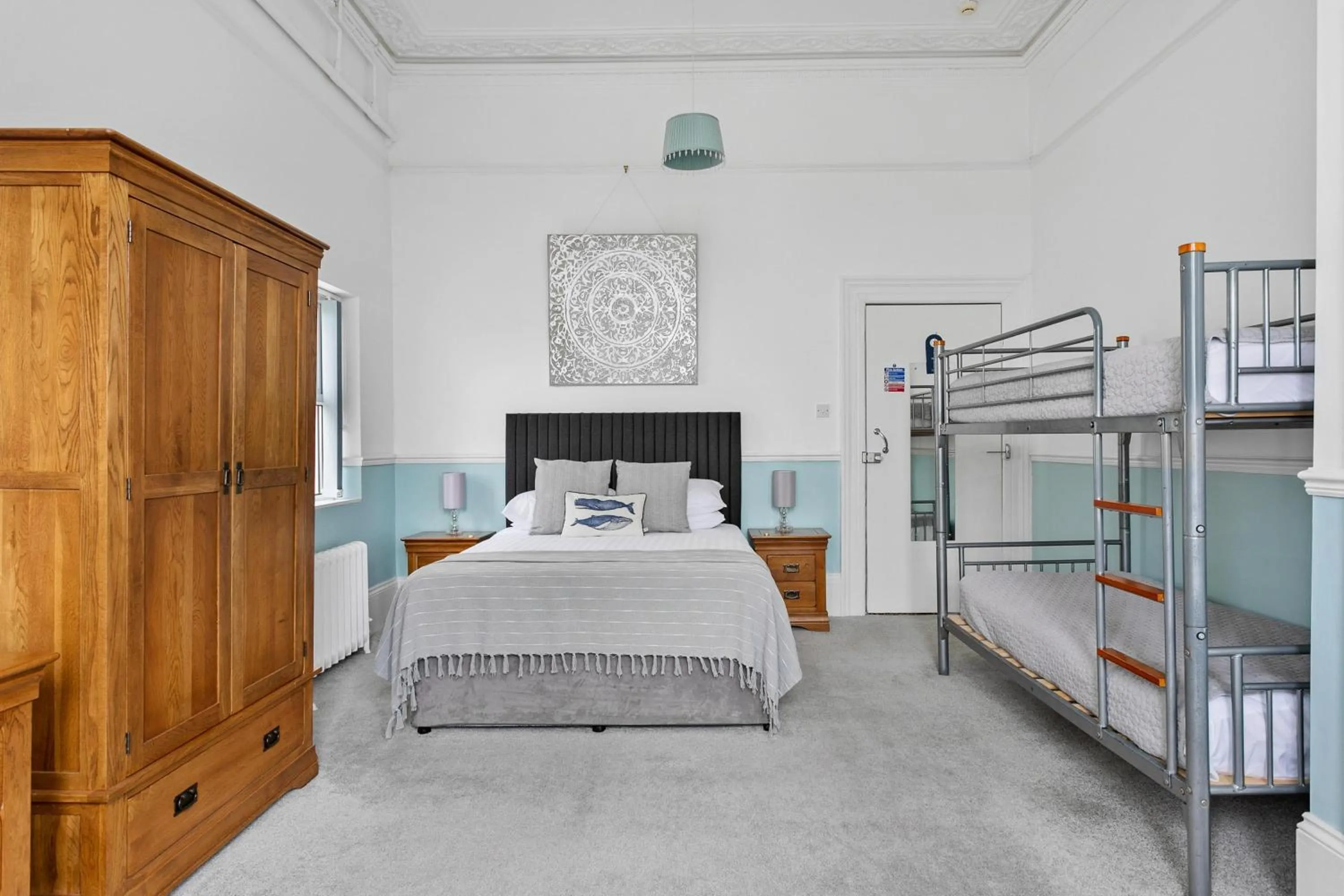 Photo of the whole room, Bed in The Cimon