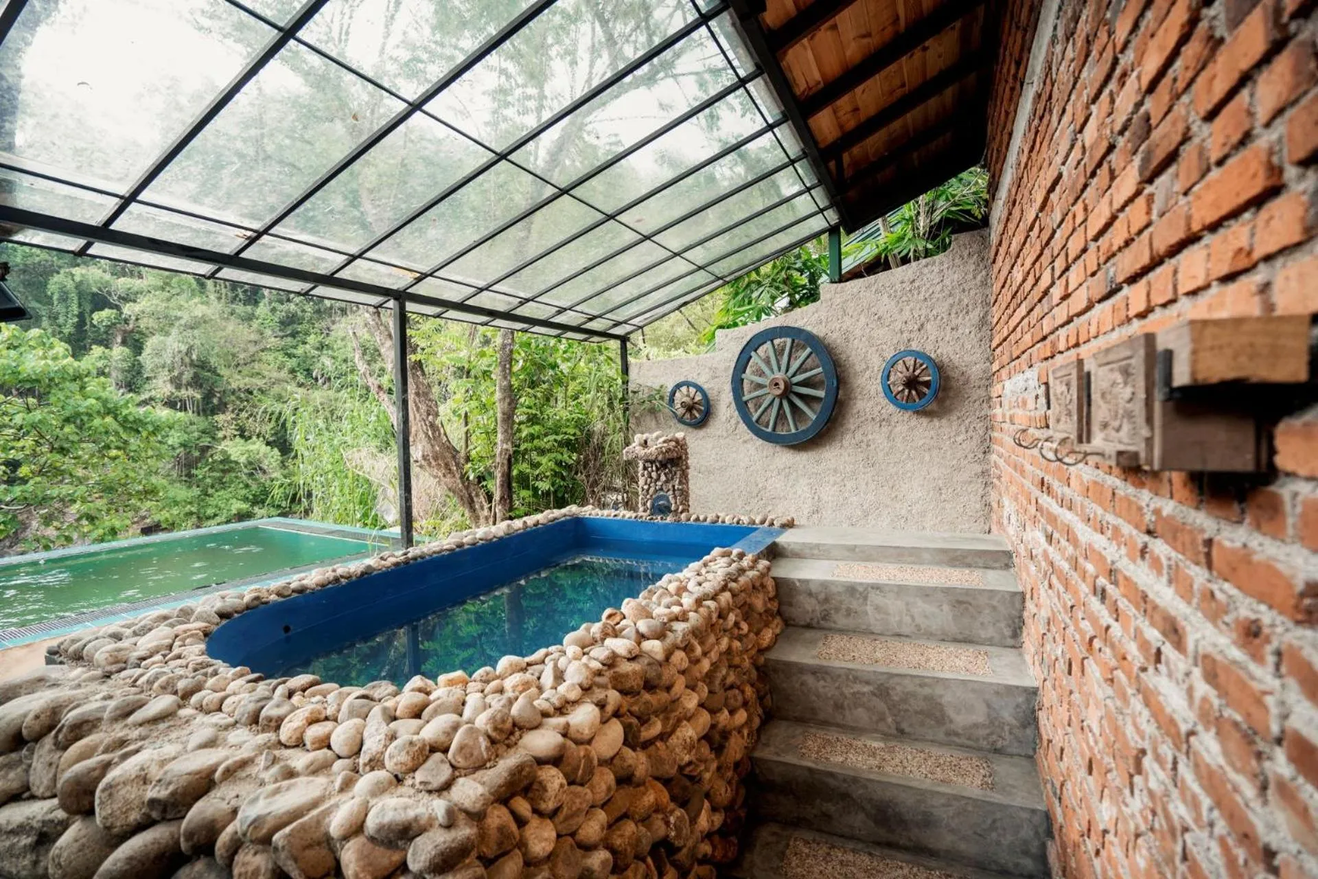 Pool view in Arsulana Eco Lodge & Spa