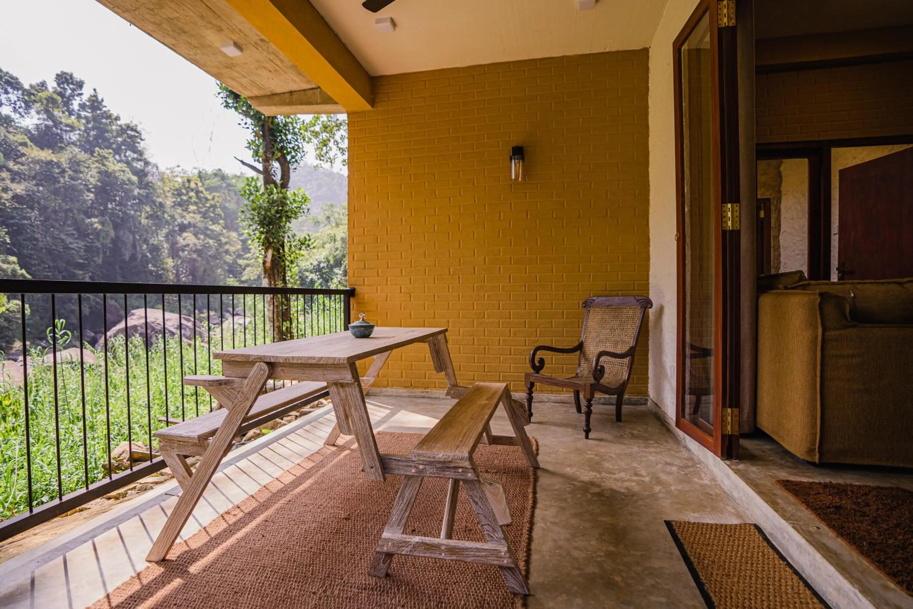 Balcony/Terrace in Arsulana Eco Lodge & Spa