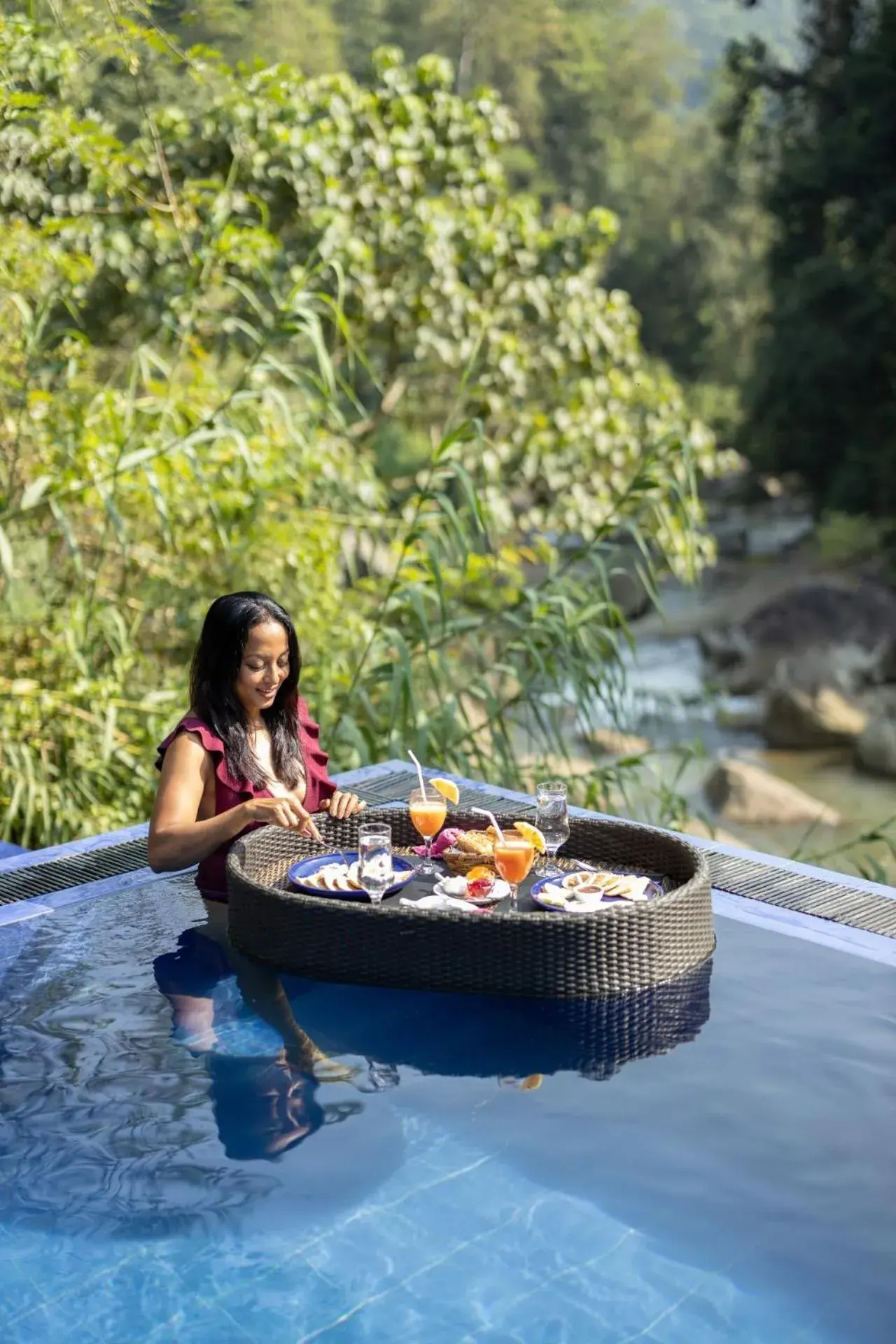 Swimming pool in Arsulana Eco Lodge & Spa Swimming pool in Arsulana Eco Lodge & Spa