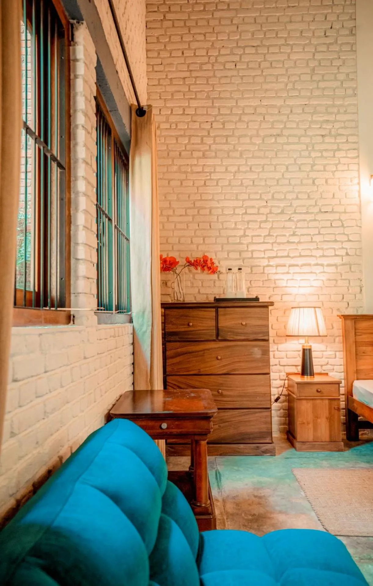 Bed in Arsulana Eco Lodge & Spa