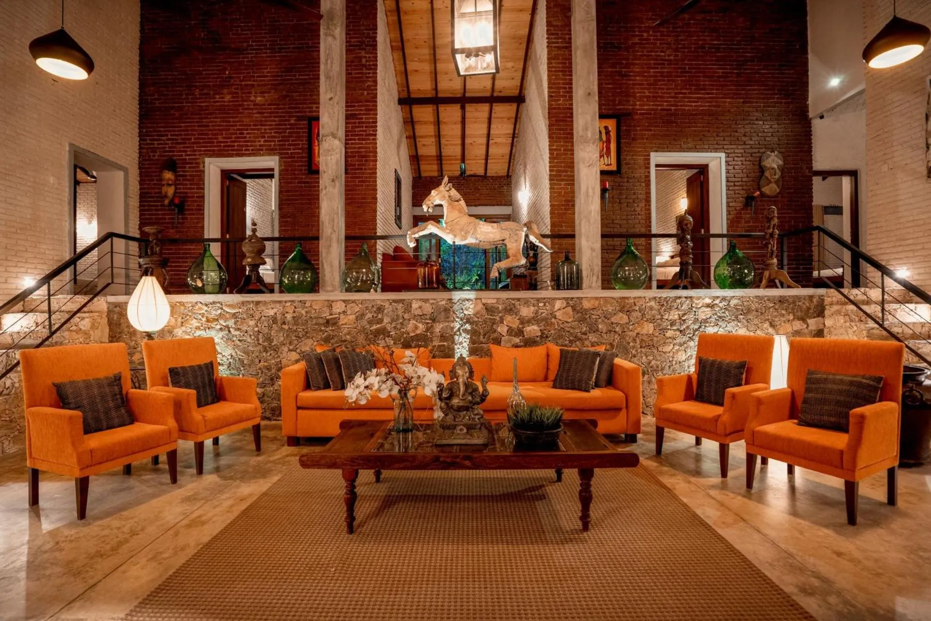 Living room in Arsulana Eco Lodge & Spa