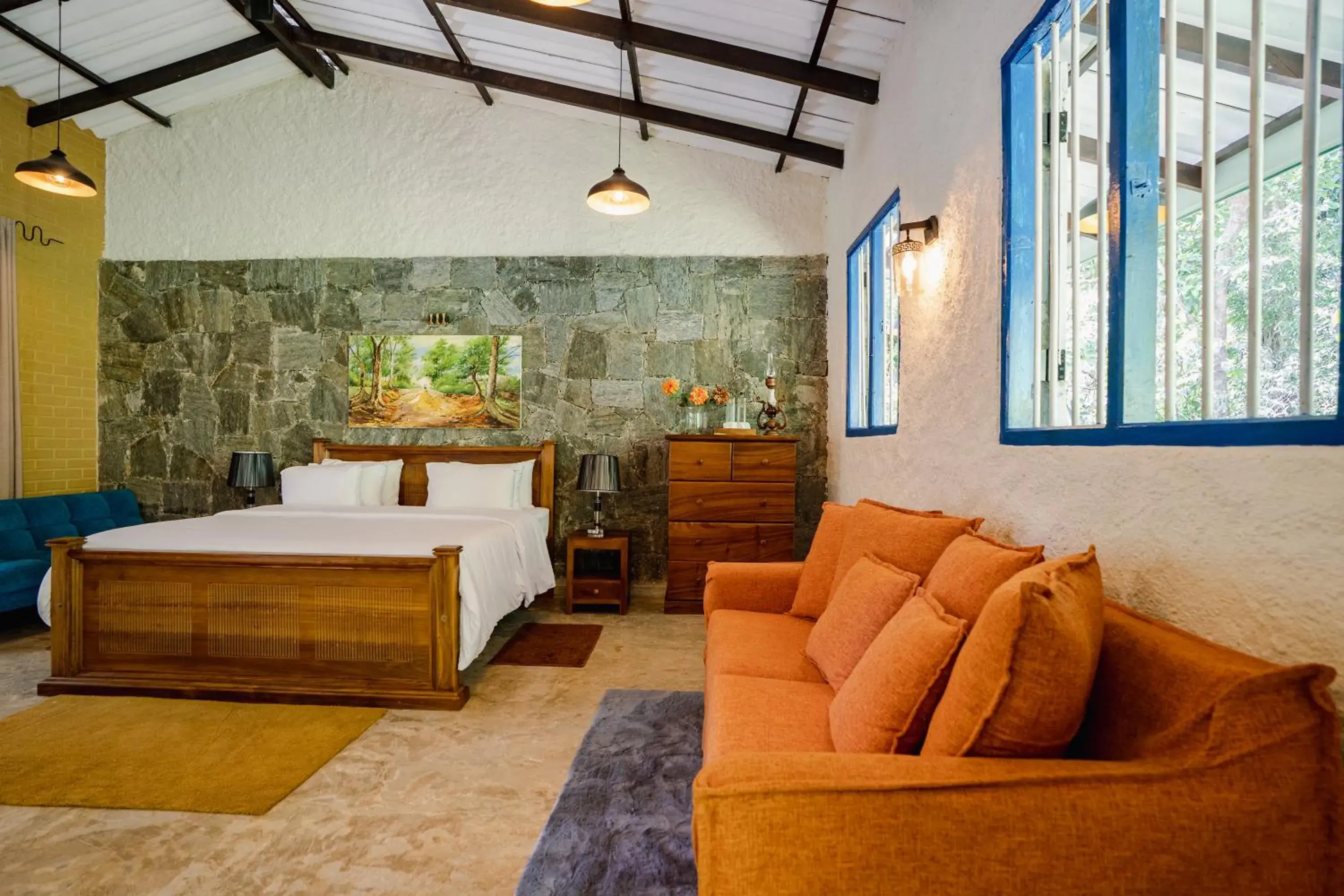 Seating area, Bed in Arsulana Eco Lodge & Spa Seating area, Bed in Arsulana Eco Lodge & Spa