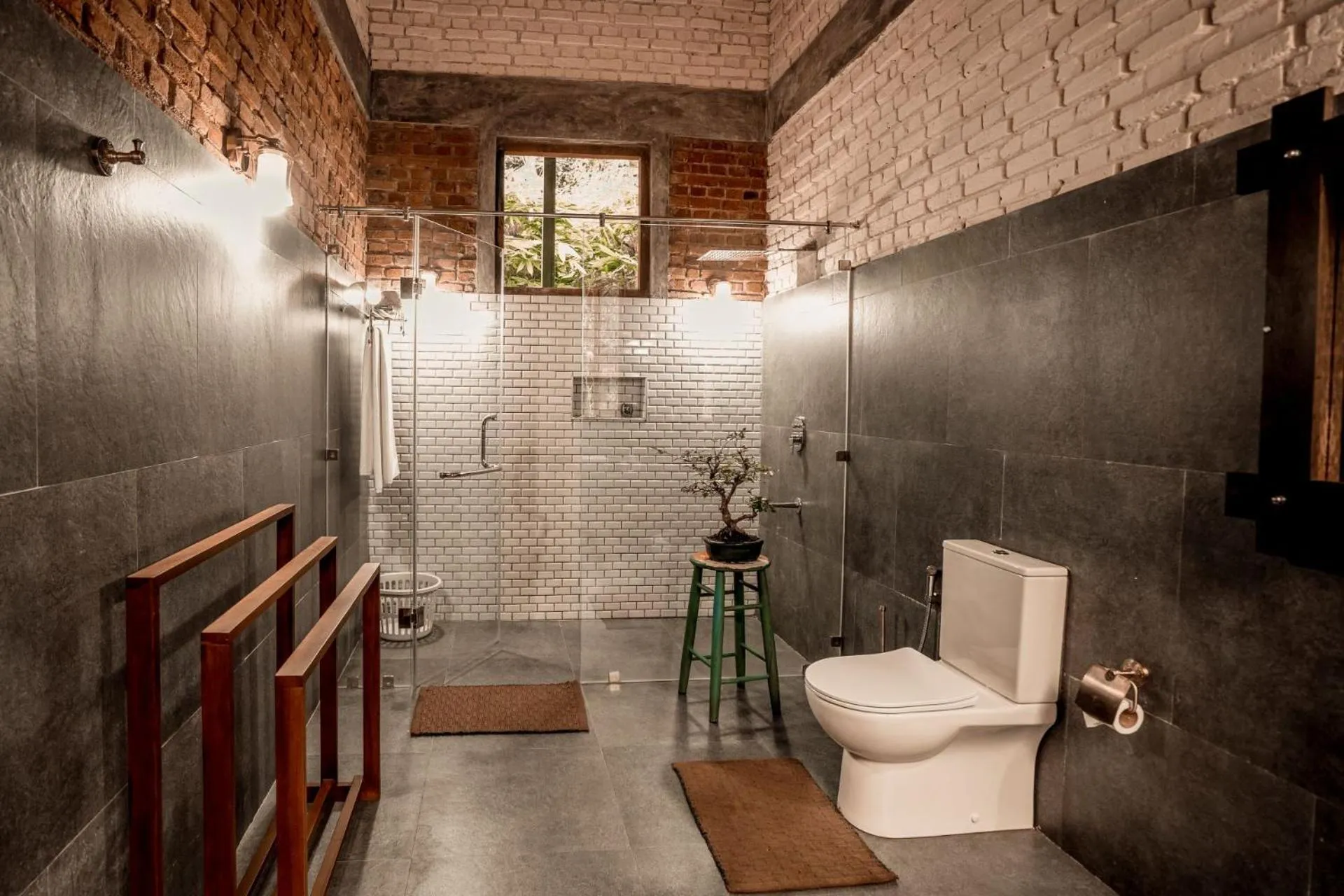 Shower in Arsulana Eco Lodge & Spa