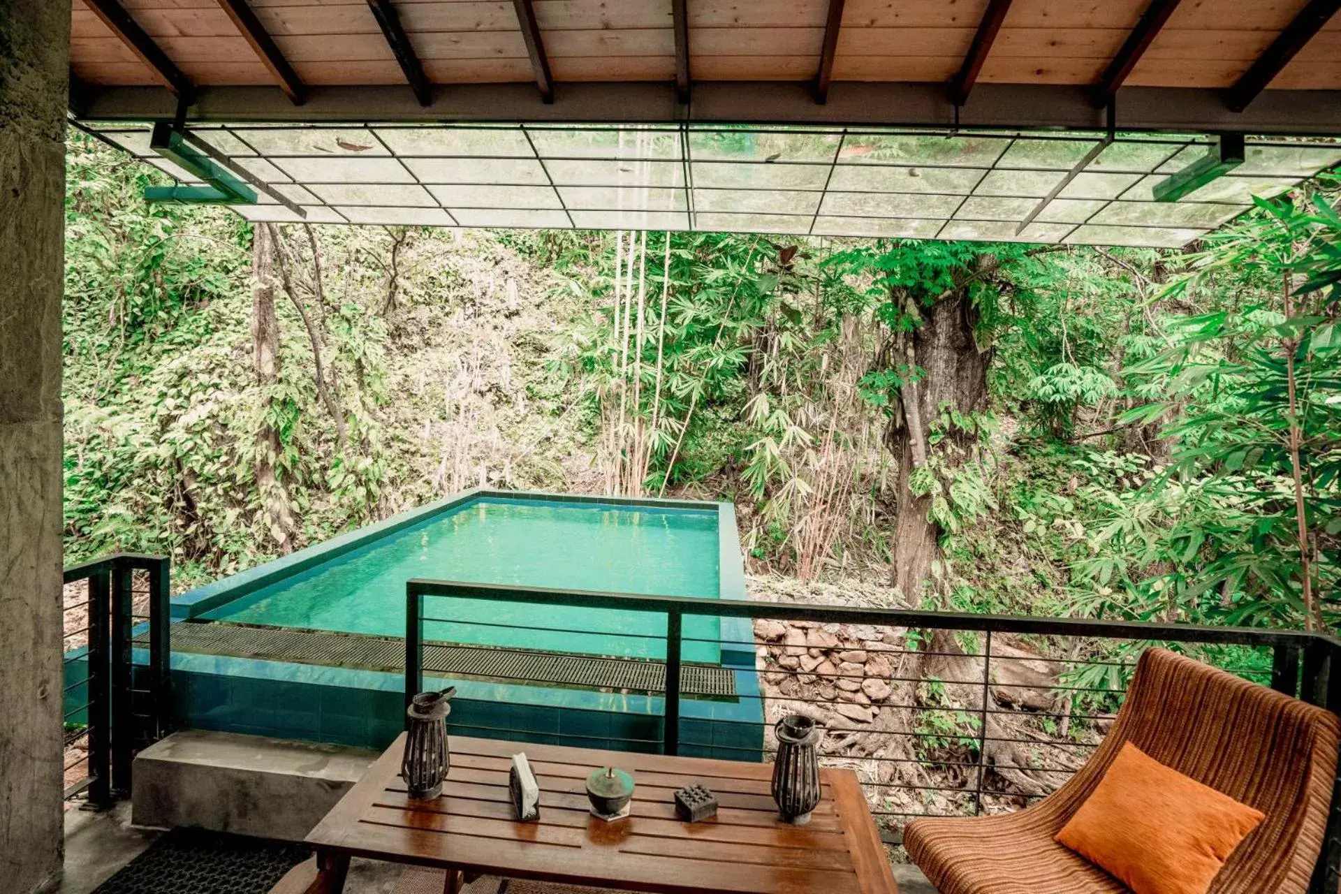 Pool view in Arsulana Eco Lodge & Spa Pool view in Arsulana Eco Lodge & Spa