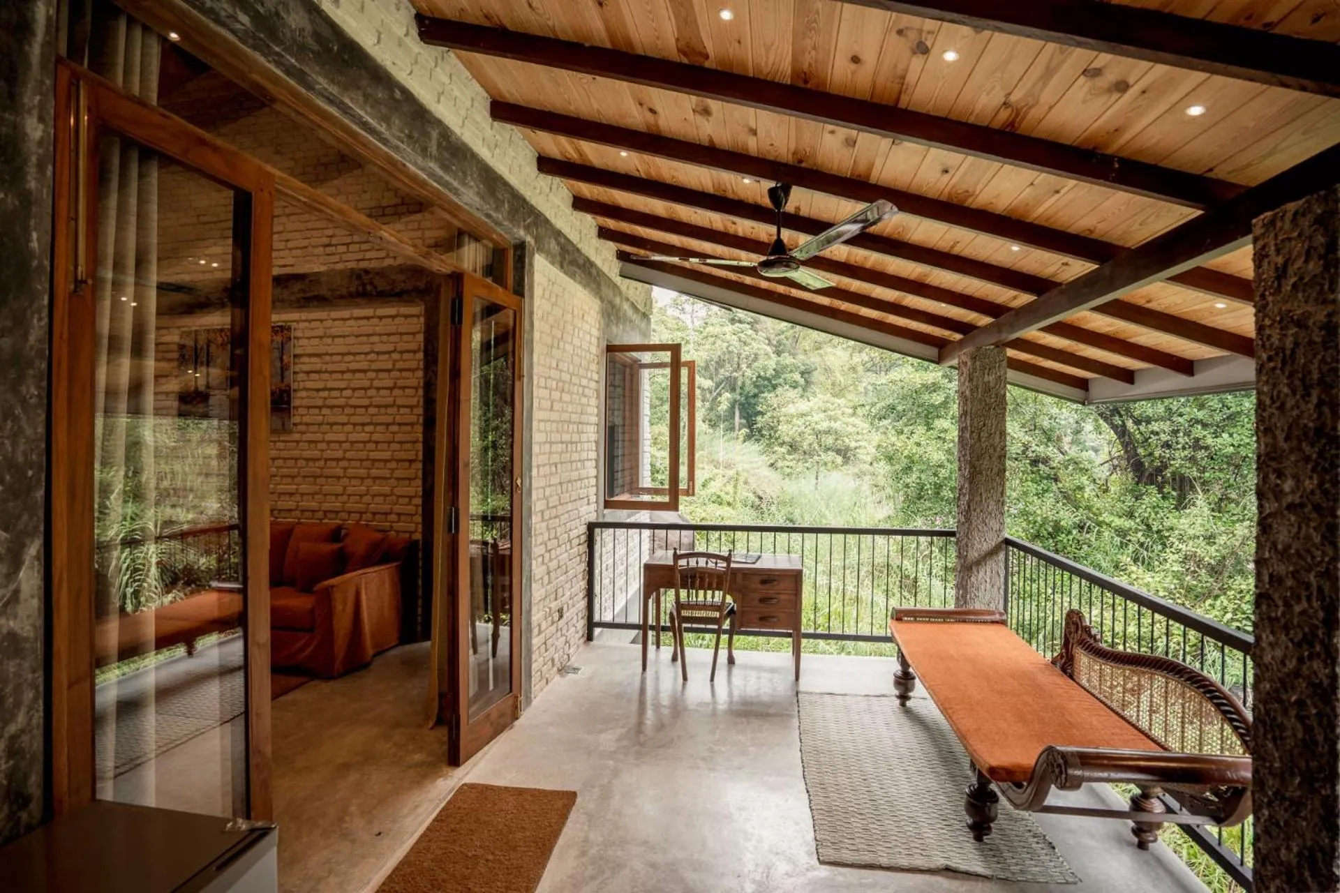 Patio in Arsulana Eco Lodge & Spa