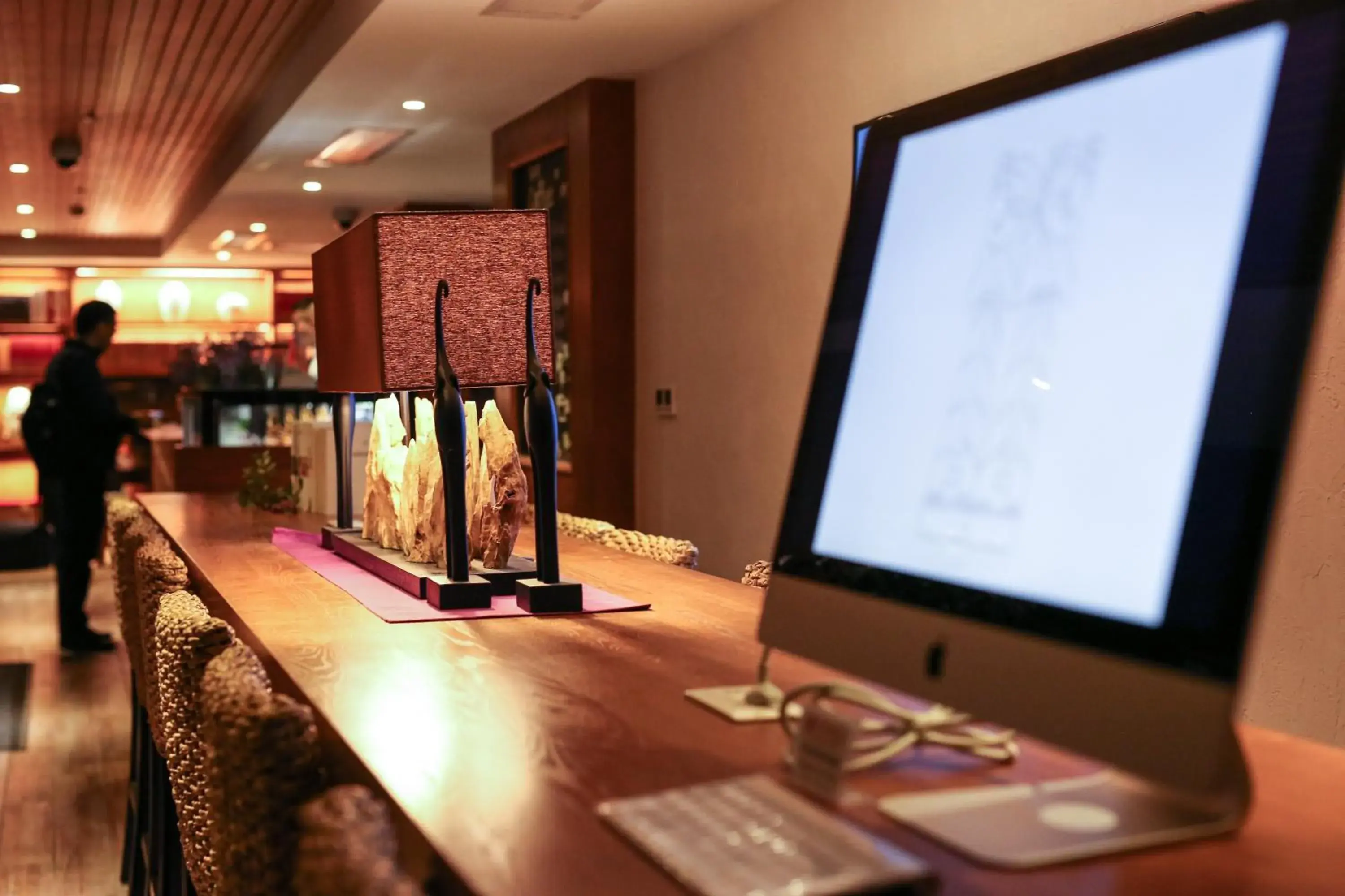 Lobby or reception in SSAW Boutique Hotel Shanghai Yilin Lobby or reception in SSAW Boutique Hotel Shanghai Yilin