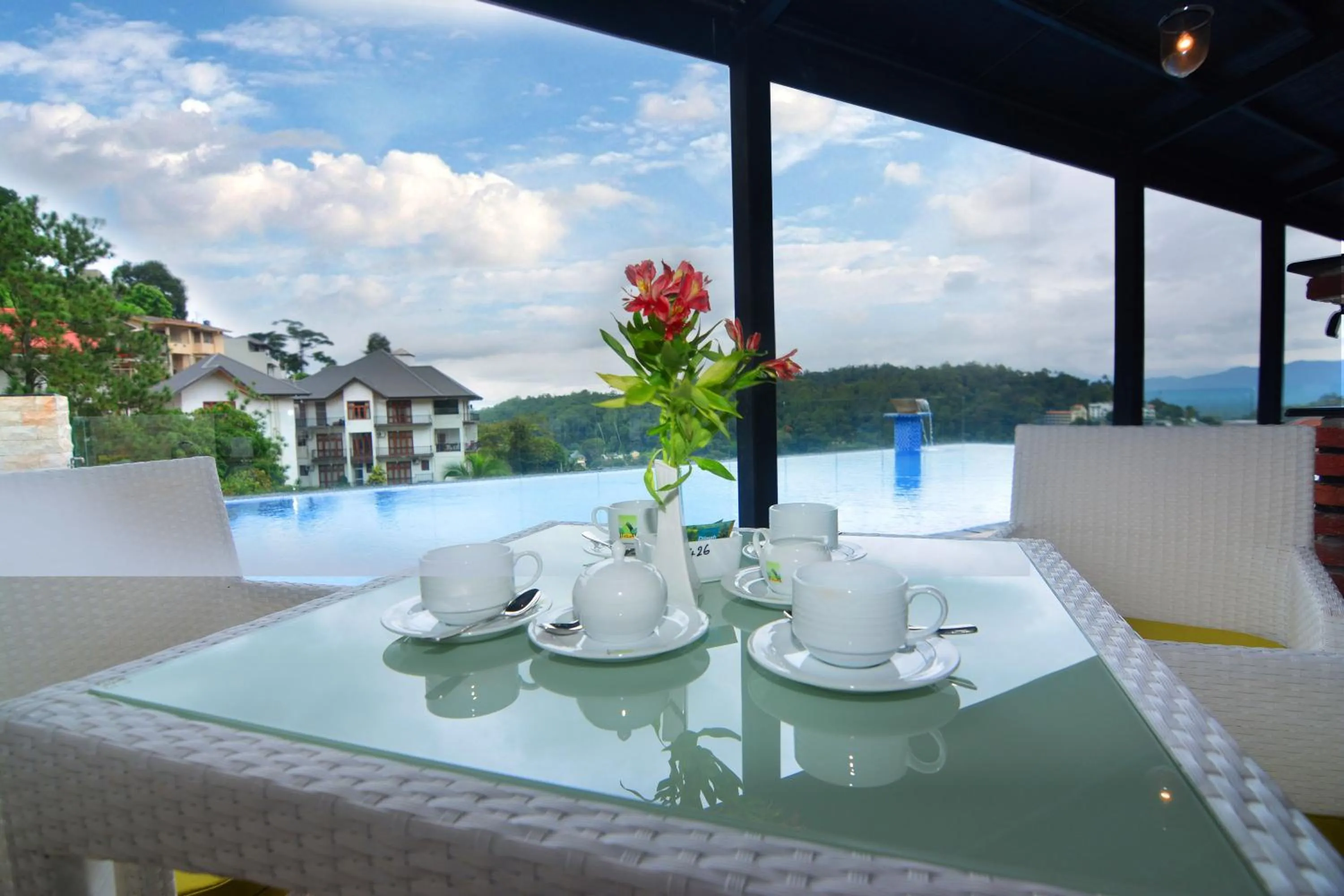 View (from property/room) in Serene Kandy