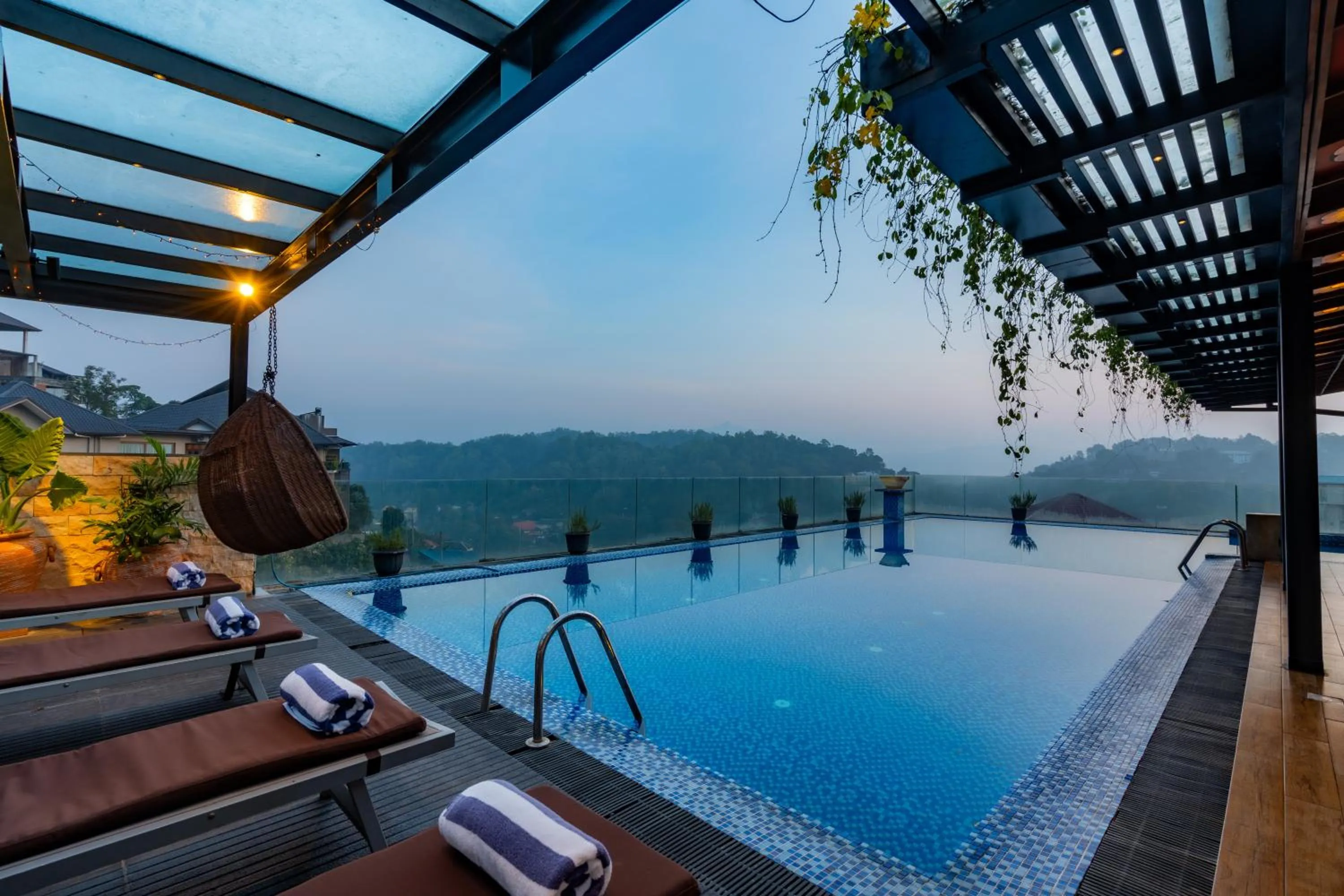 Swimming pool in Serene Kandy