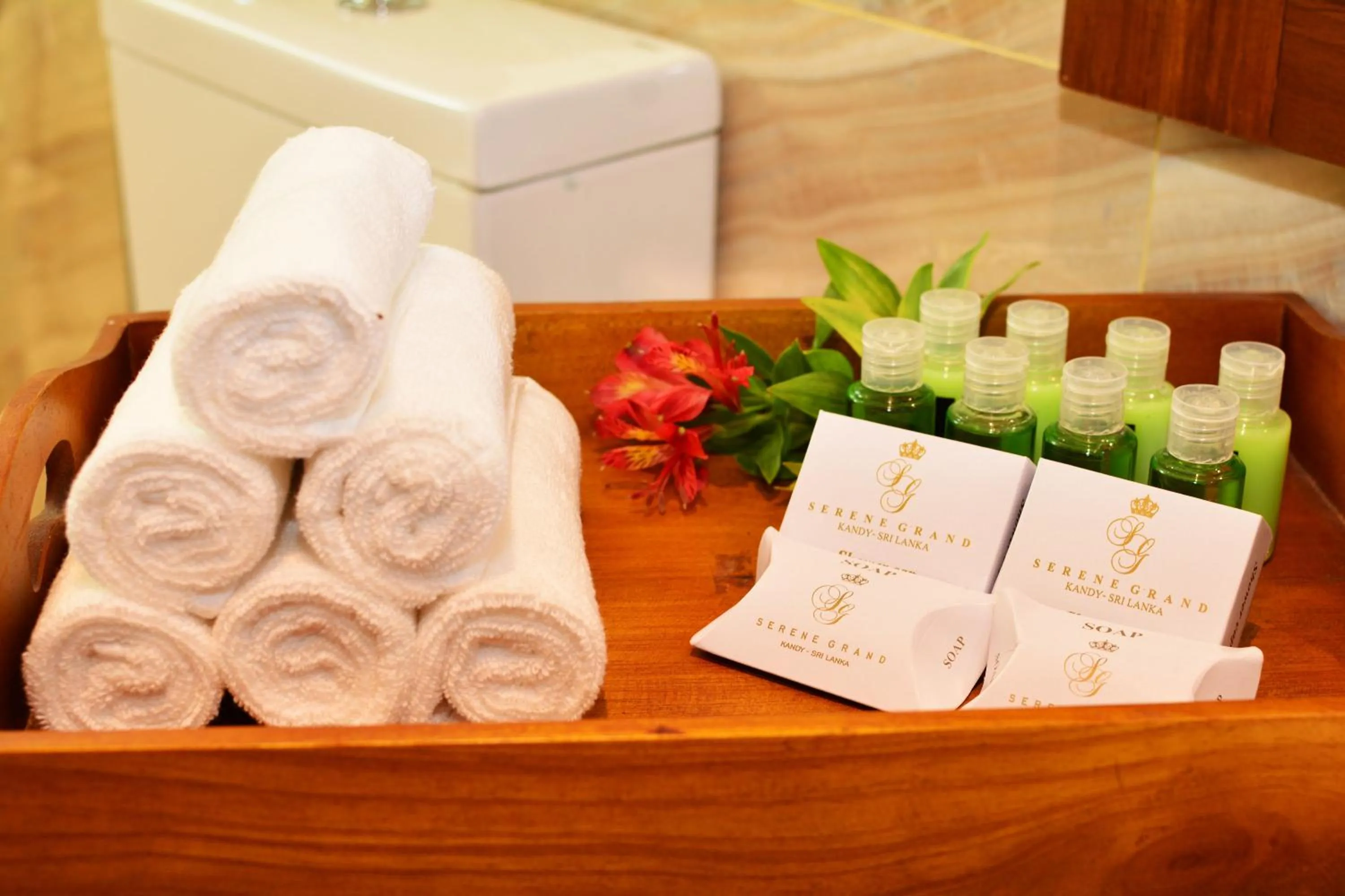 towels in Serene Kandy