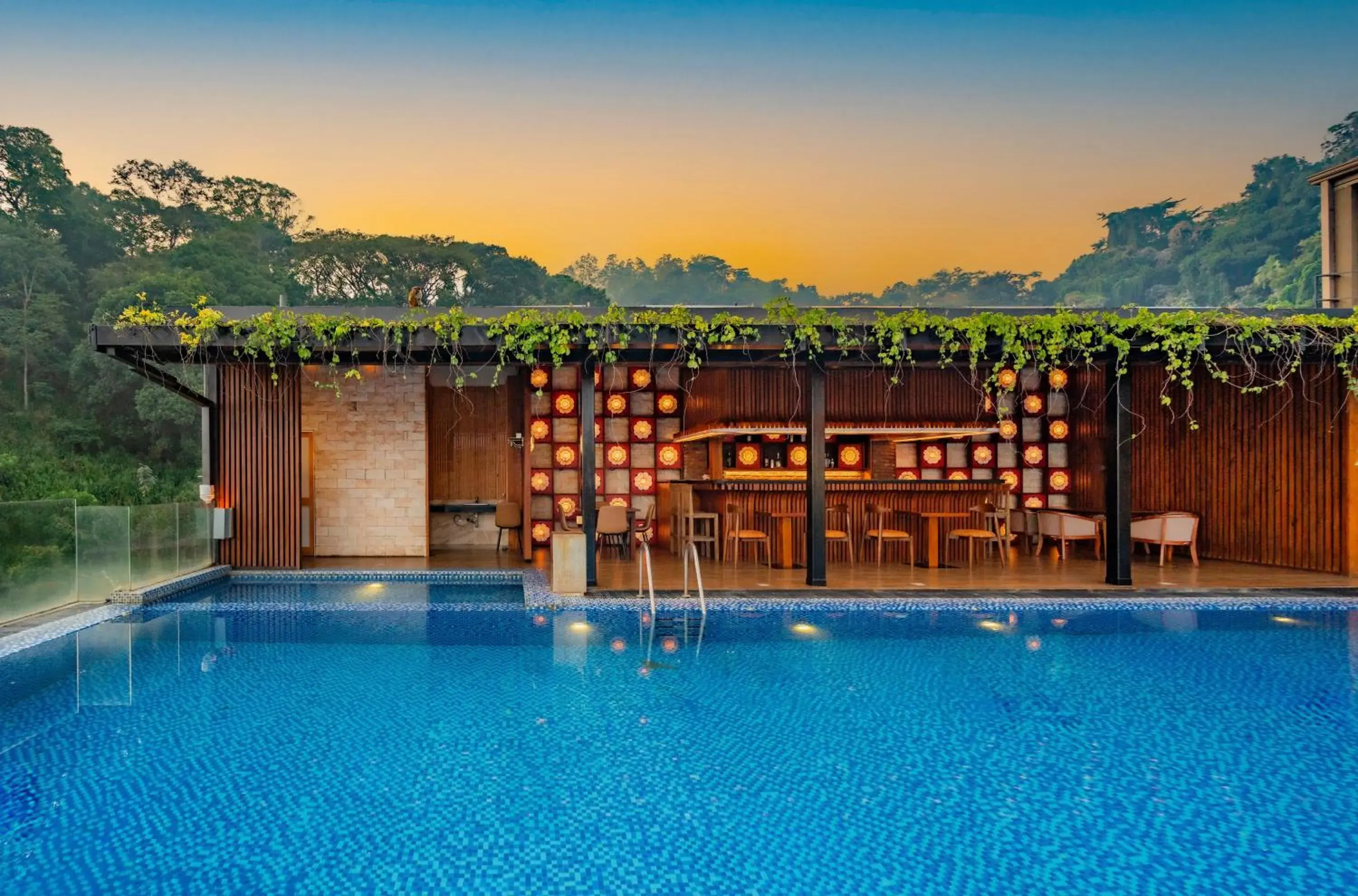 Swimming pool in Serene Kandy Swimming pool in Serene Kandy