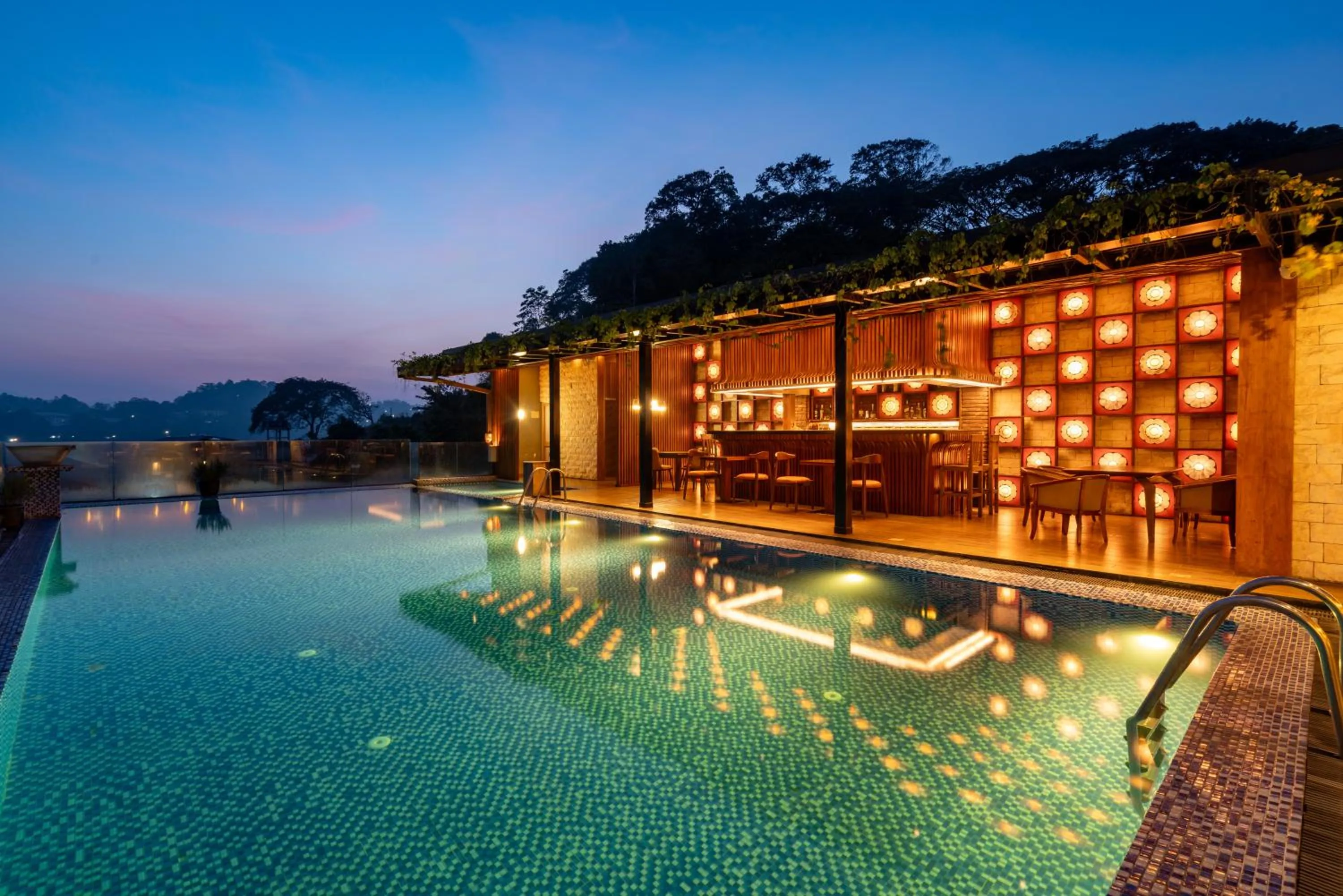 Swimming pool in Serene Kandy
