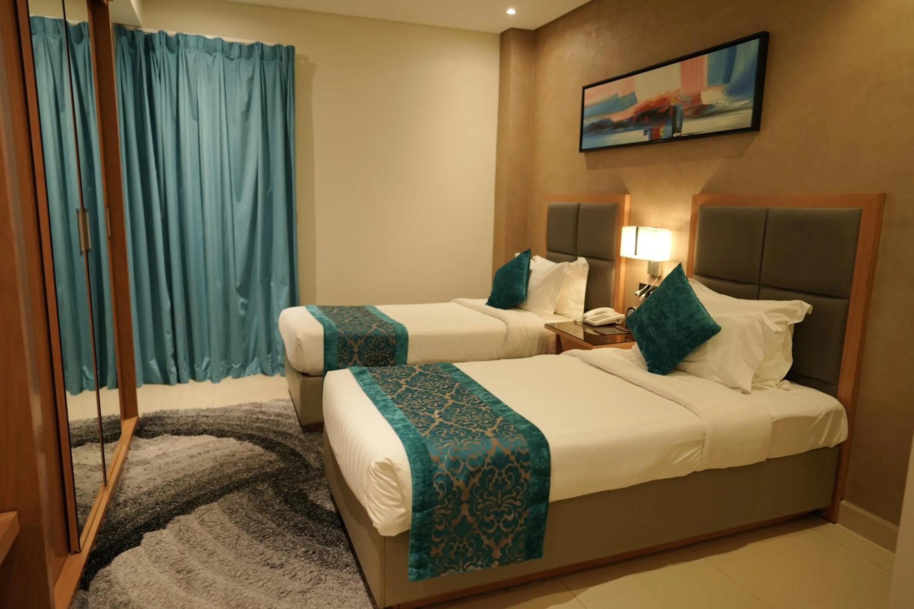 Bed in Meshal Hotel