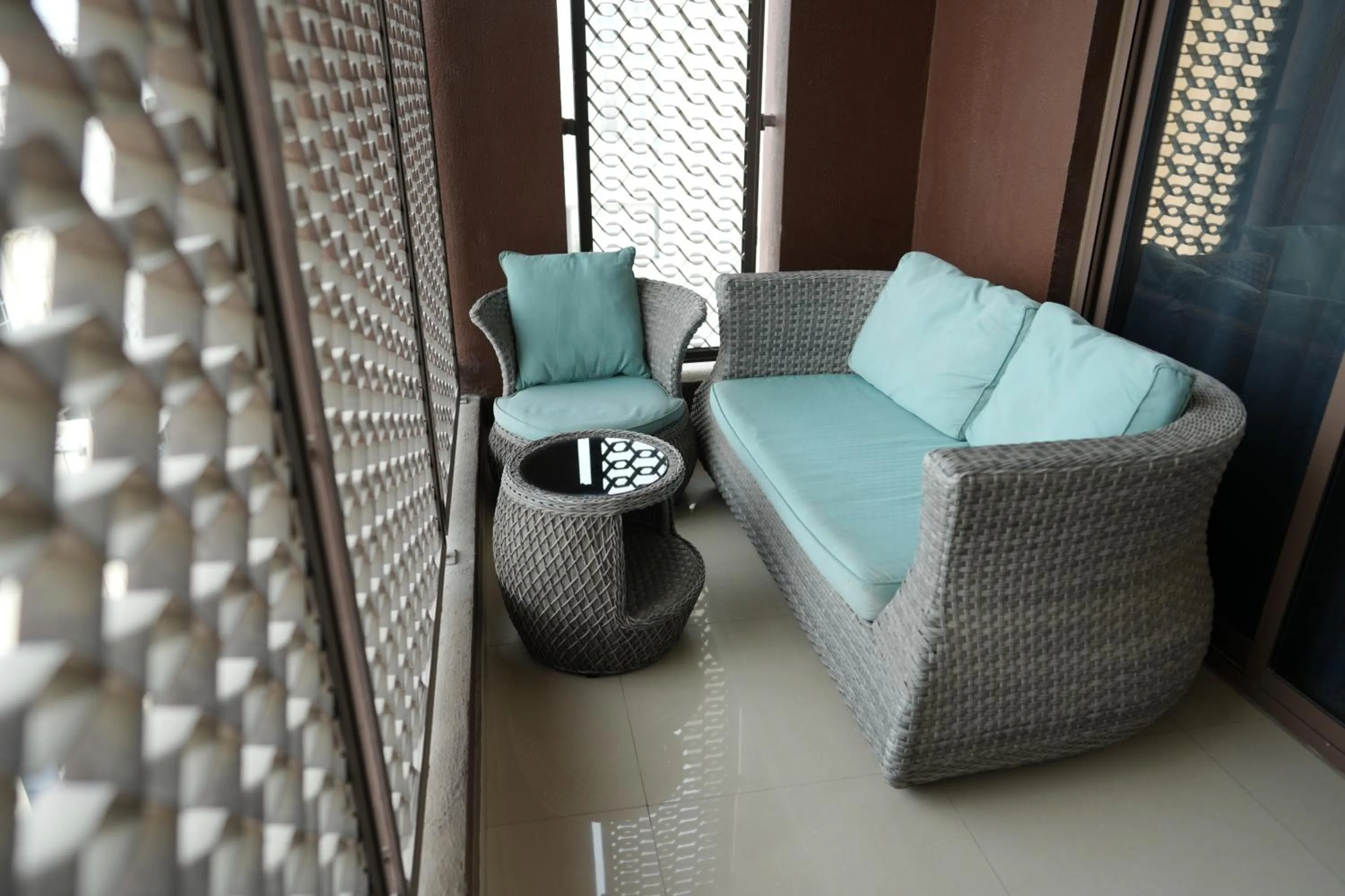 Balcony/Terrace in Meshal Hotel