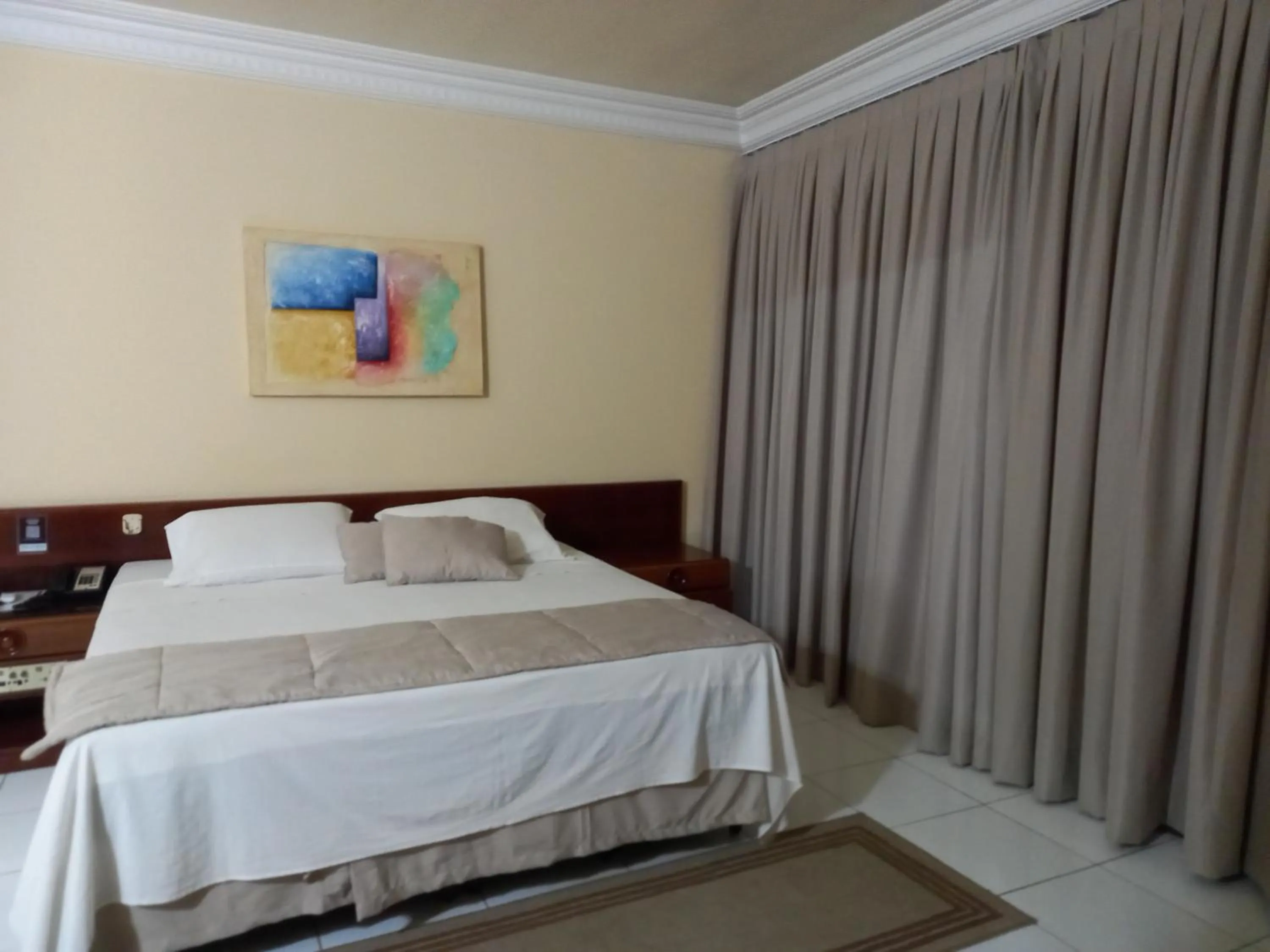 Bed in Posseidon Hotel