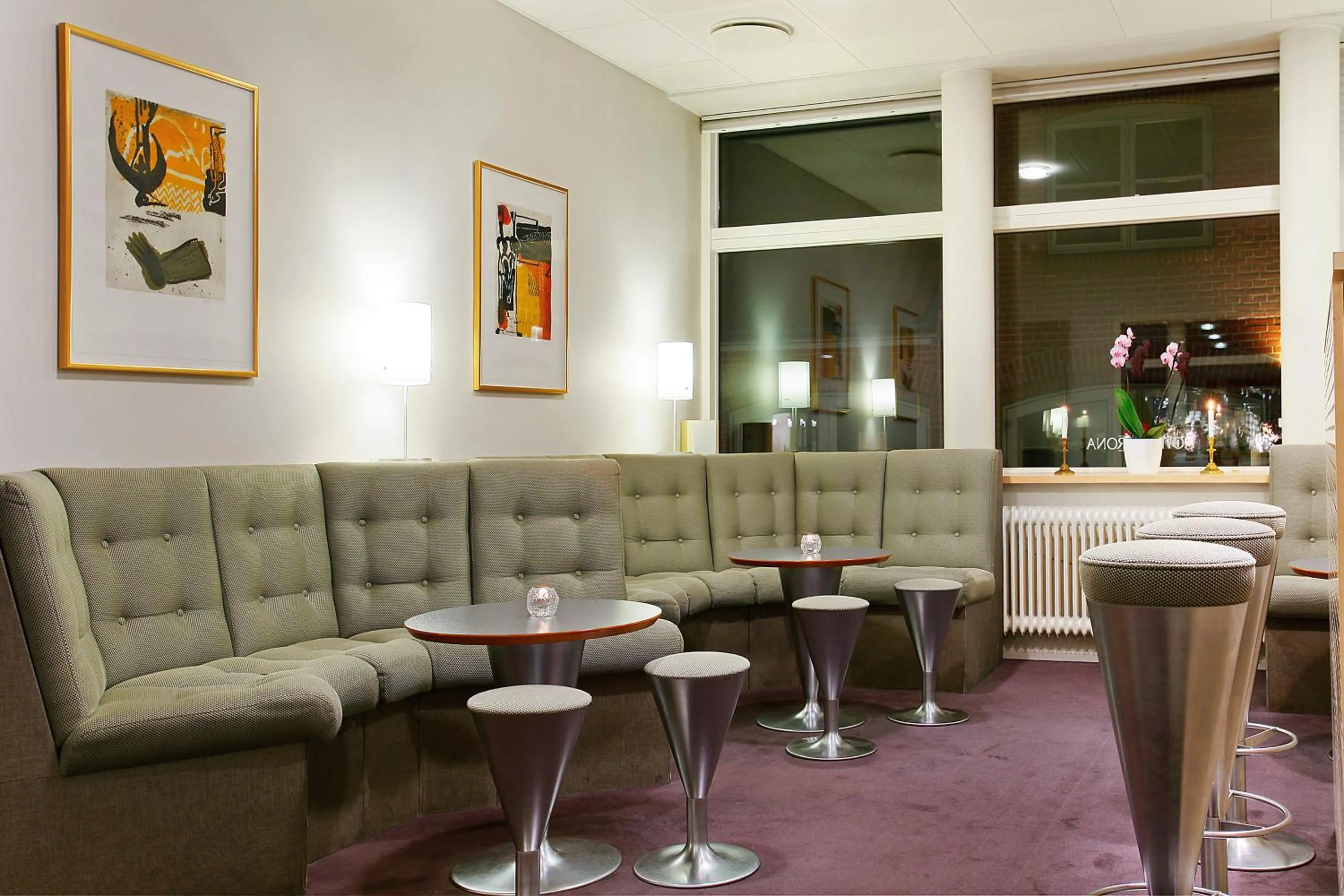Lounge or bar in Herning City Hotel