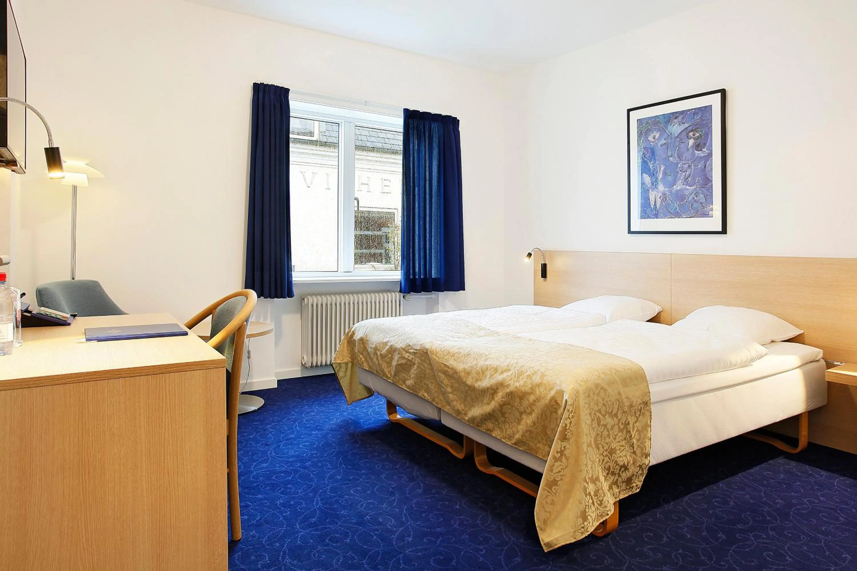 Photo of the whole room, Bed in Herning City Hotel