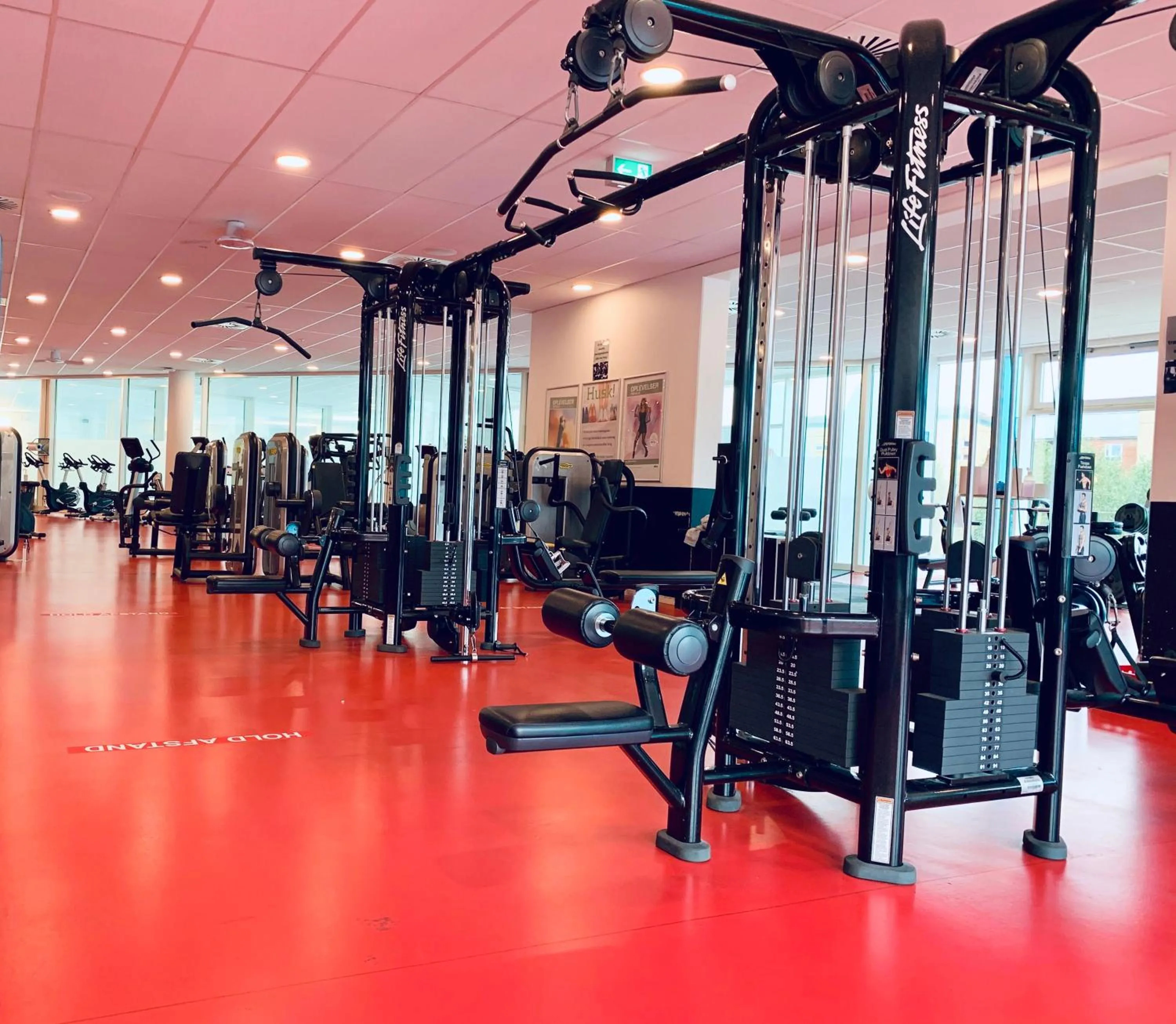 Fitness centre/facilities in Herning City Hotel