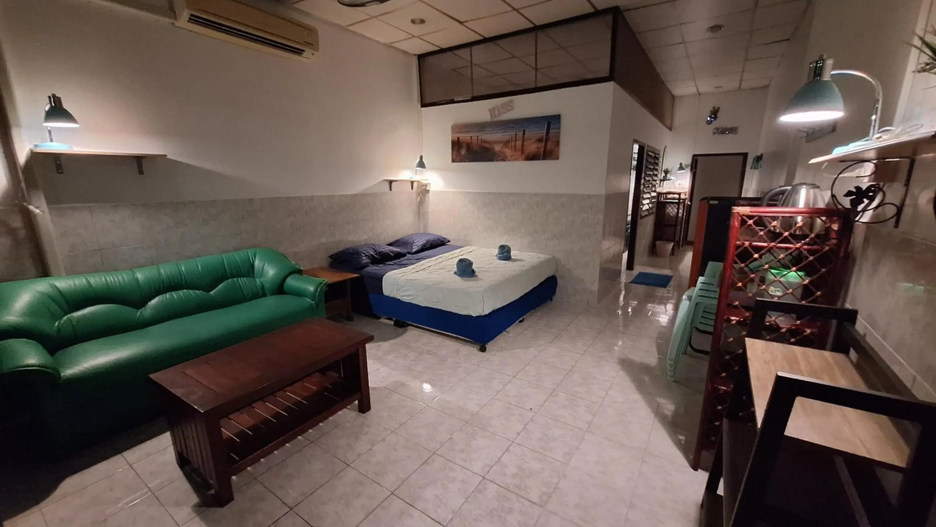 Bedroom, Bed in Runa Group House Samed