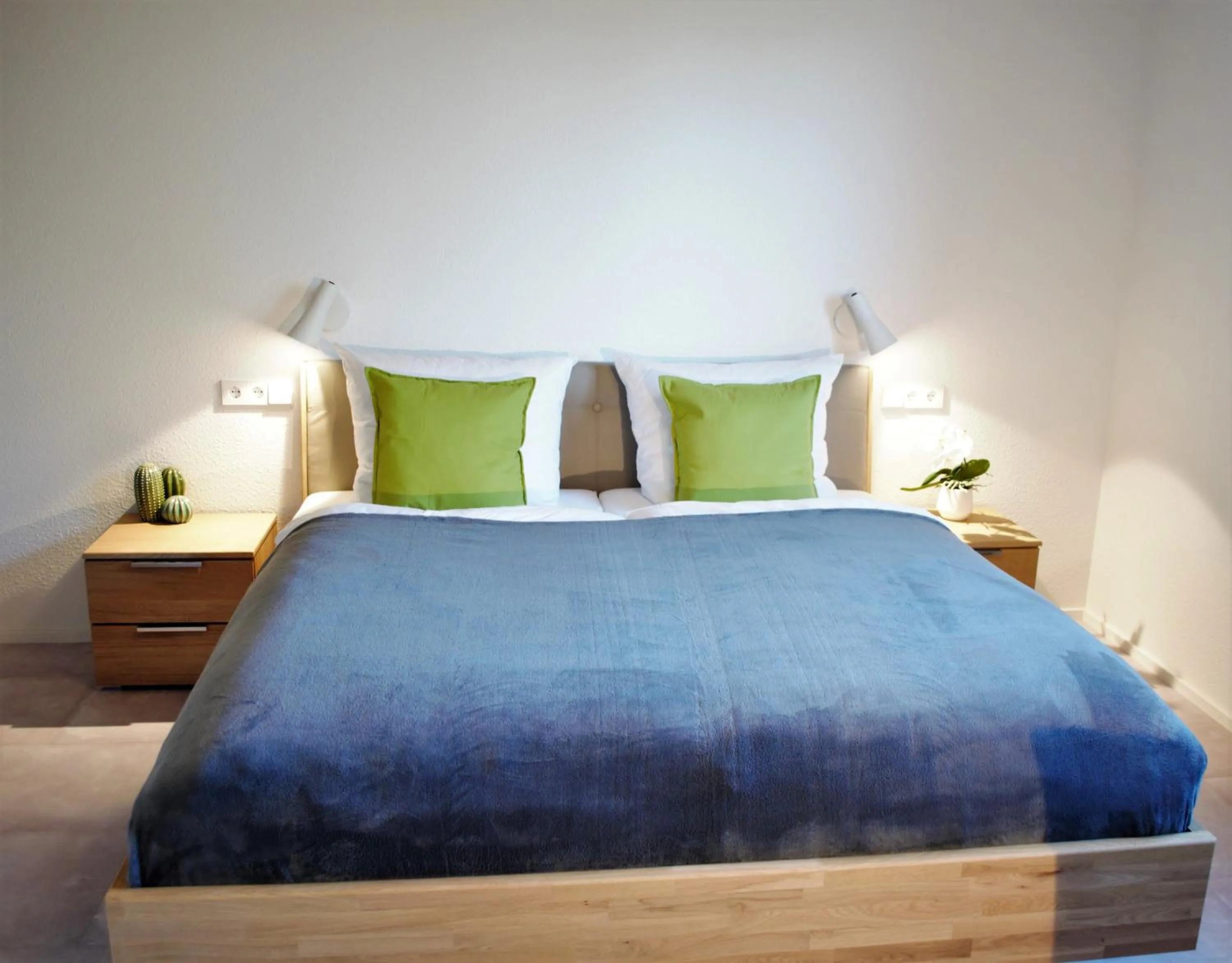 Bed in K3 Hotel Weissach Boardinghouse