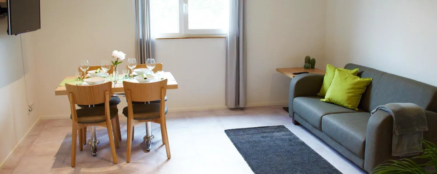 Living room in K3 Hotel Weissach Boardinghouse