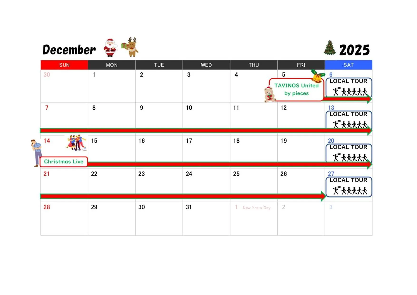 Activities in HOTEL TAVINOS Hamamatsucho