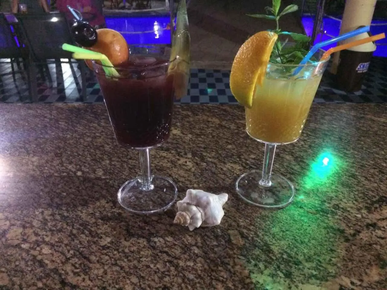 Drinks in Fantasy Hotel