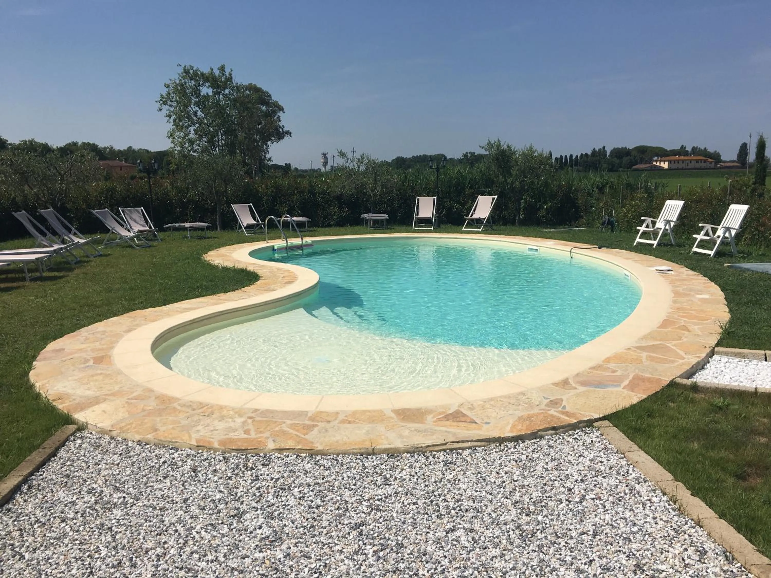 Swimming pool in B&B Antica Dimora