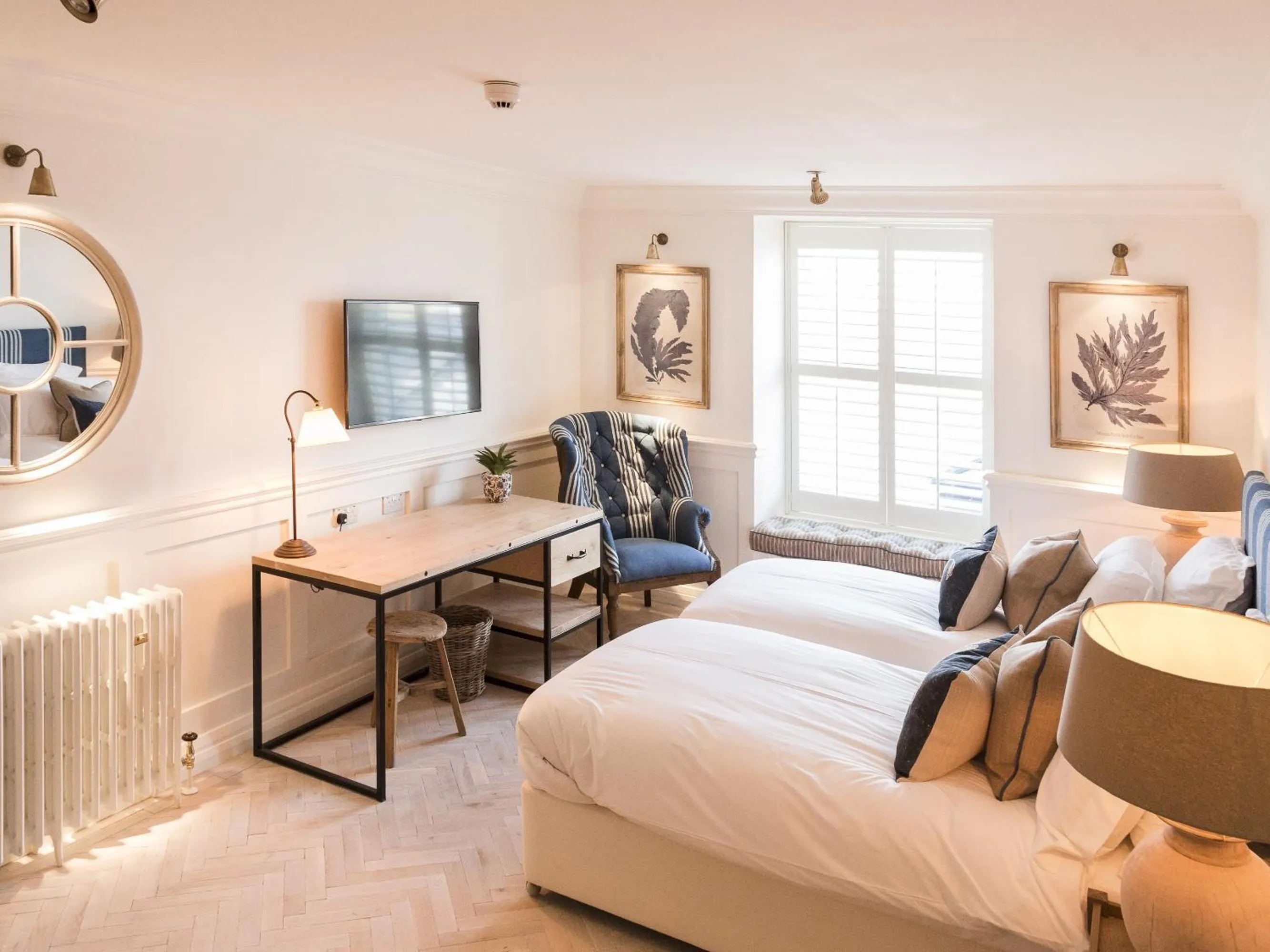 Bedroom, Bed in Sandy Mount House