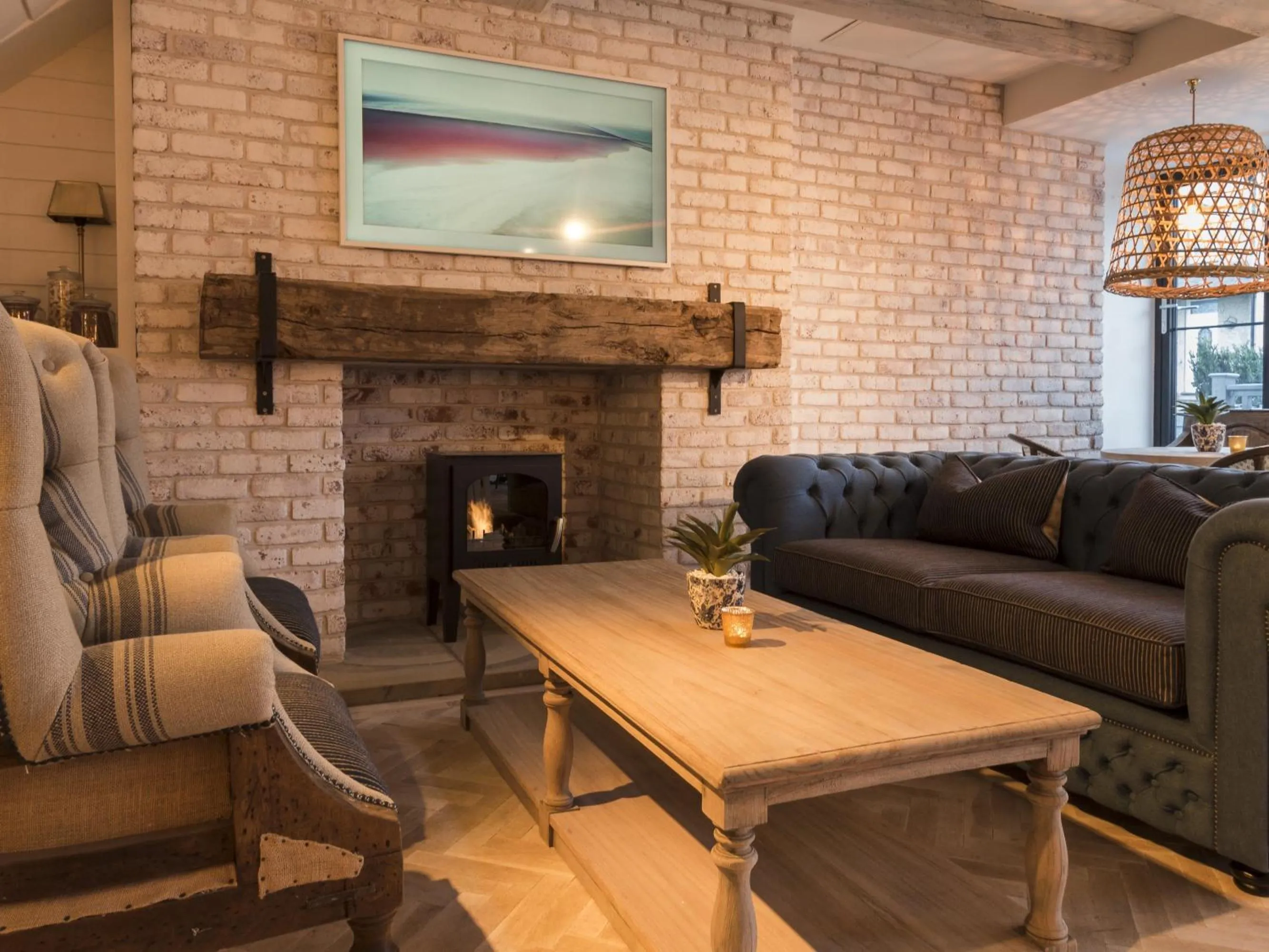 Lounge or bar in Sandy Mount House