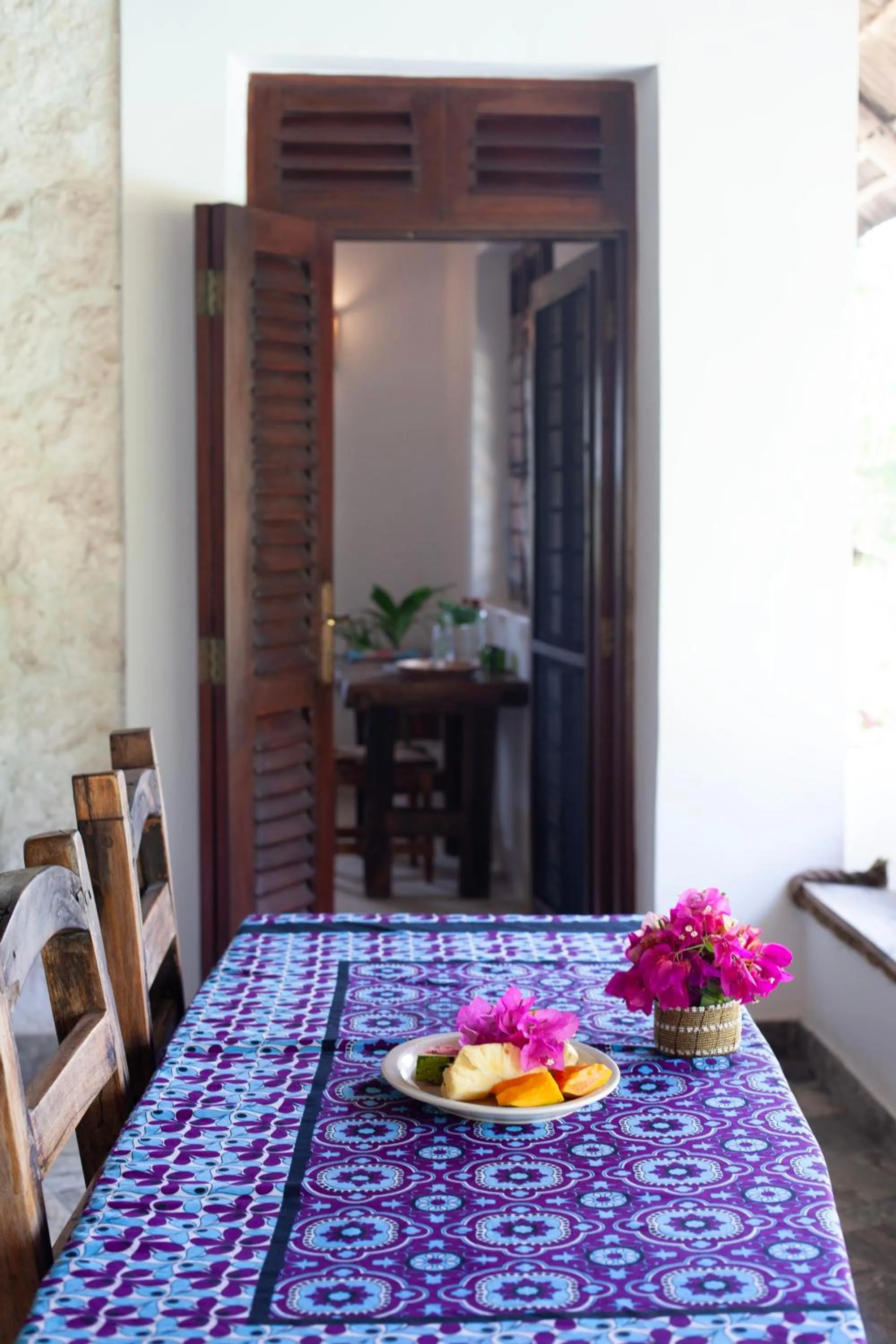Dining area in Villa Juliana